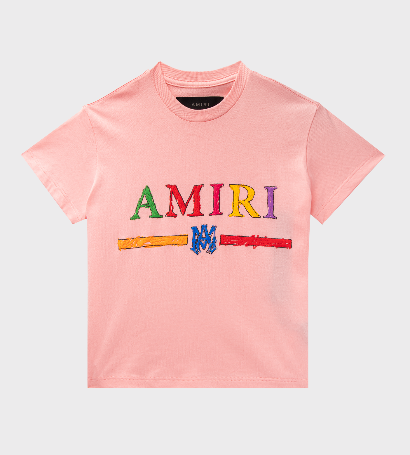 AMIRI - Logo-Print Cotton-Jersey T-Shirt - Orange Amiri