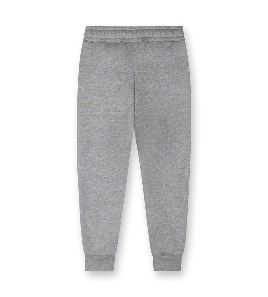 Blue Logo Sweatpants Grey Melange