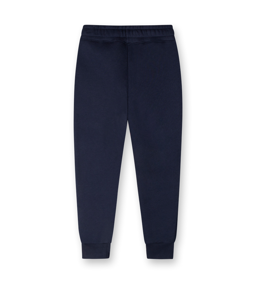 Pink Logo Sweatpants Marine Blue