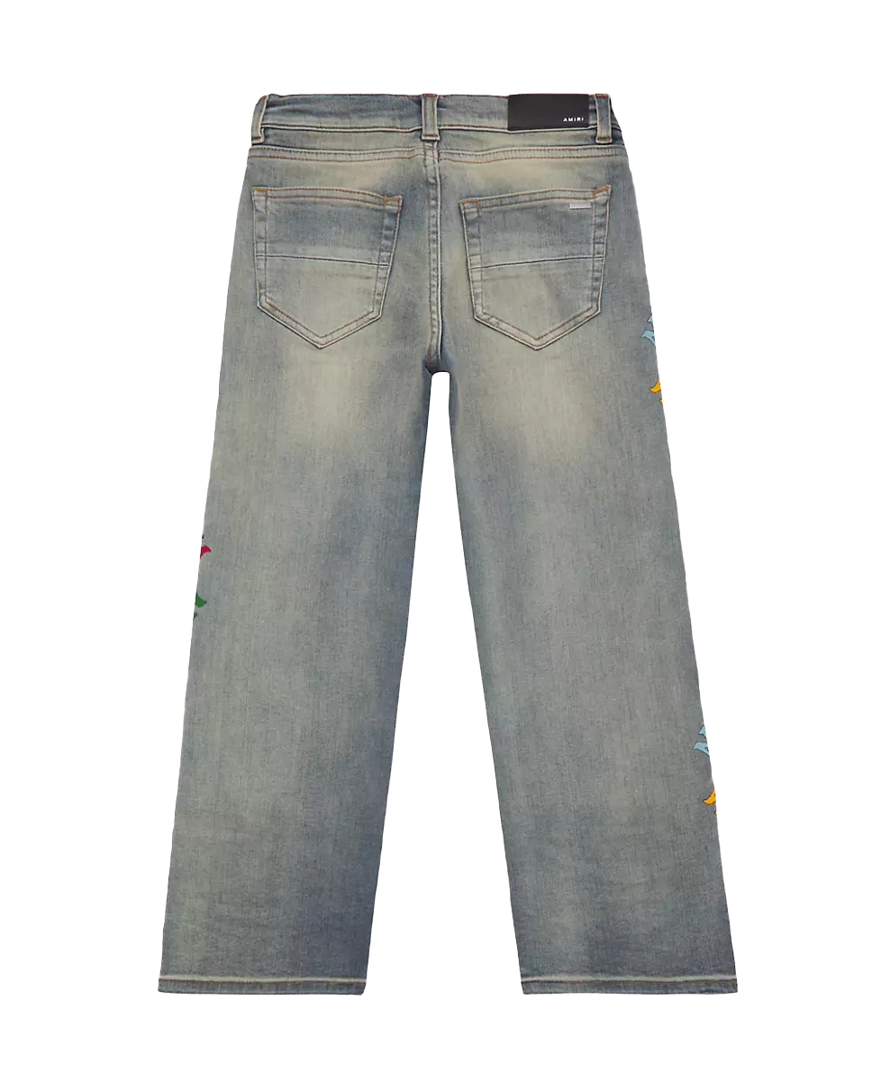 Ma Quad Scribble Jeans Antique Indigo