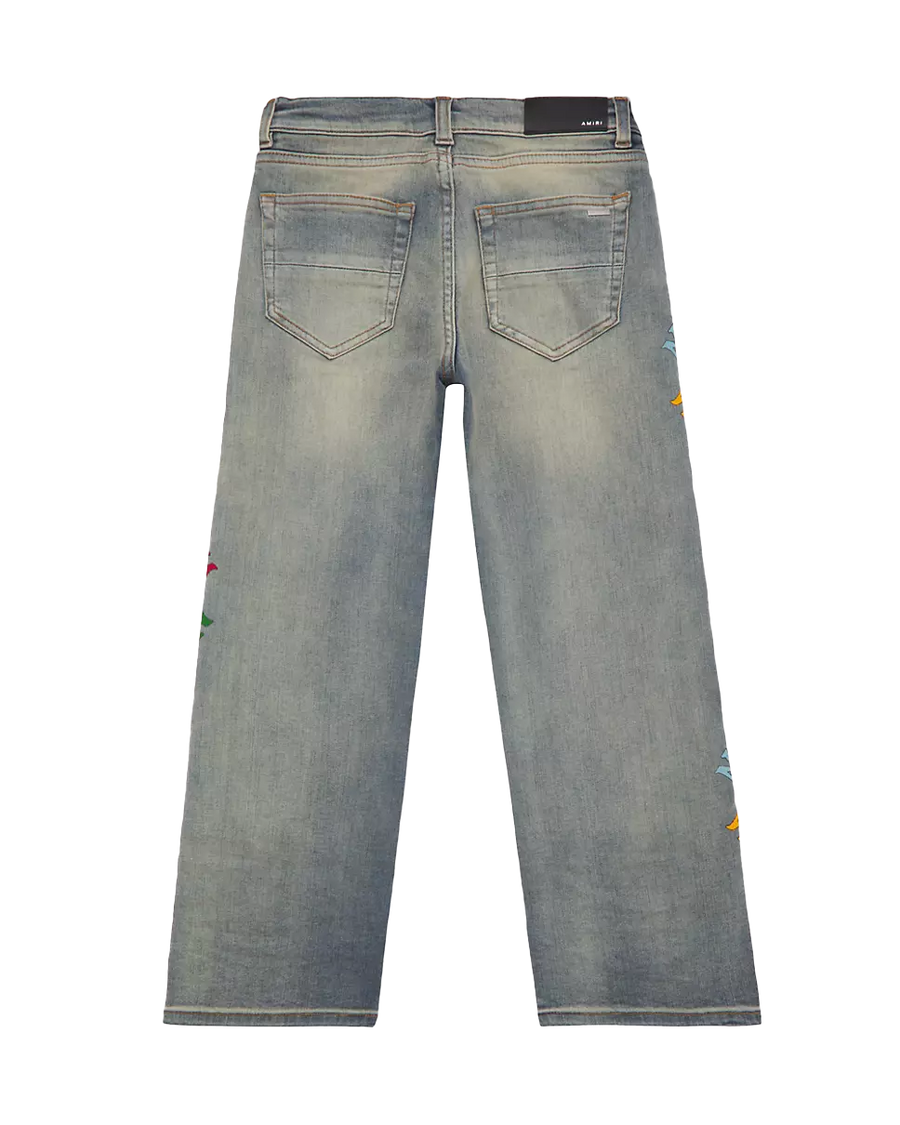 Ma Quad Scribble Jeans Antique Indigo