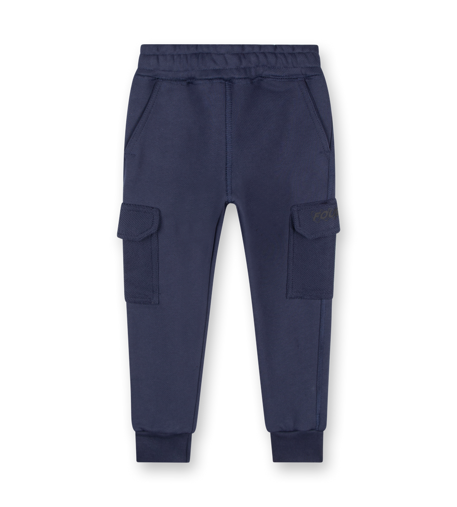 Inside Out Cargo Pants Marine Blue