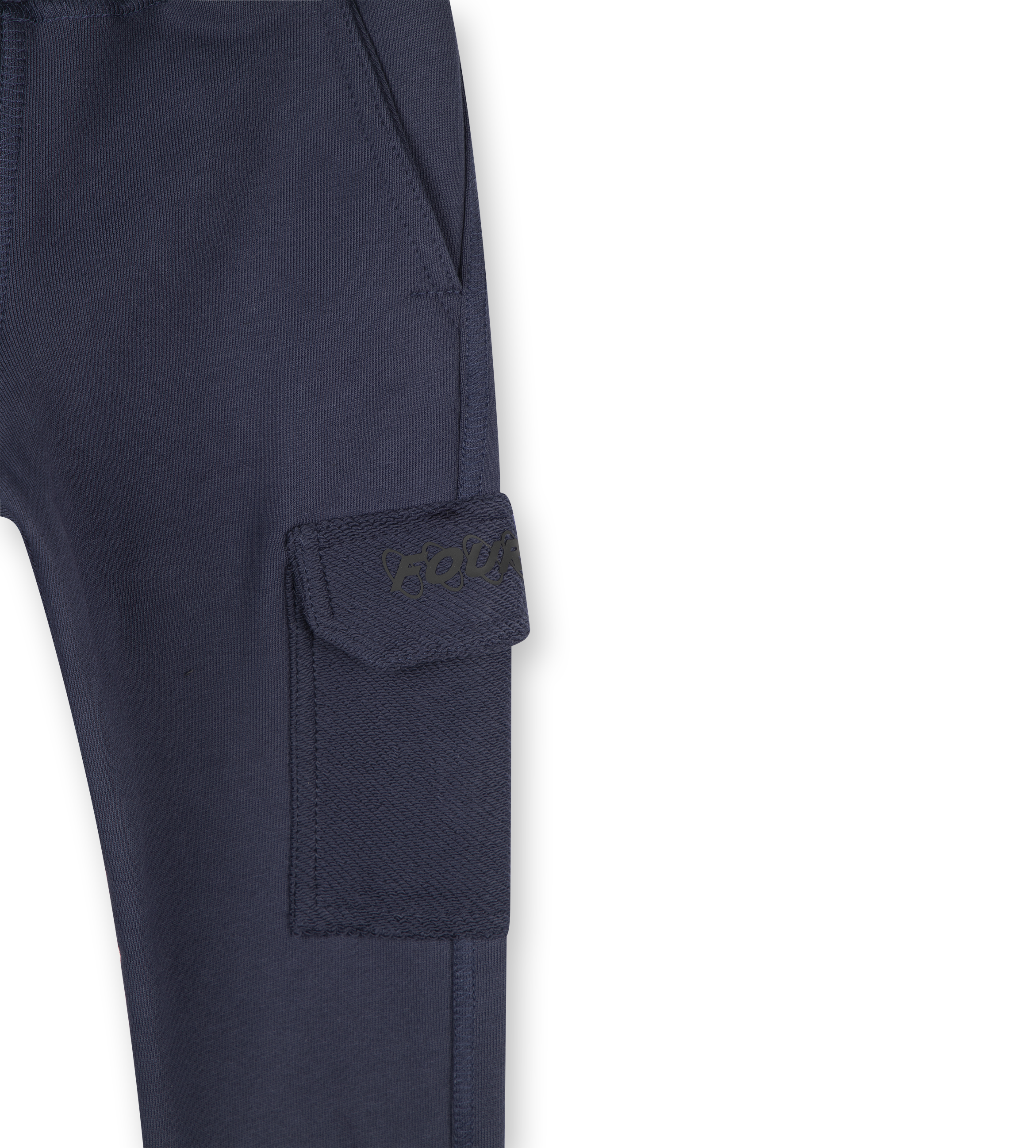 Inside Out Cargo Pants Marine Blue