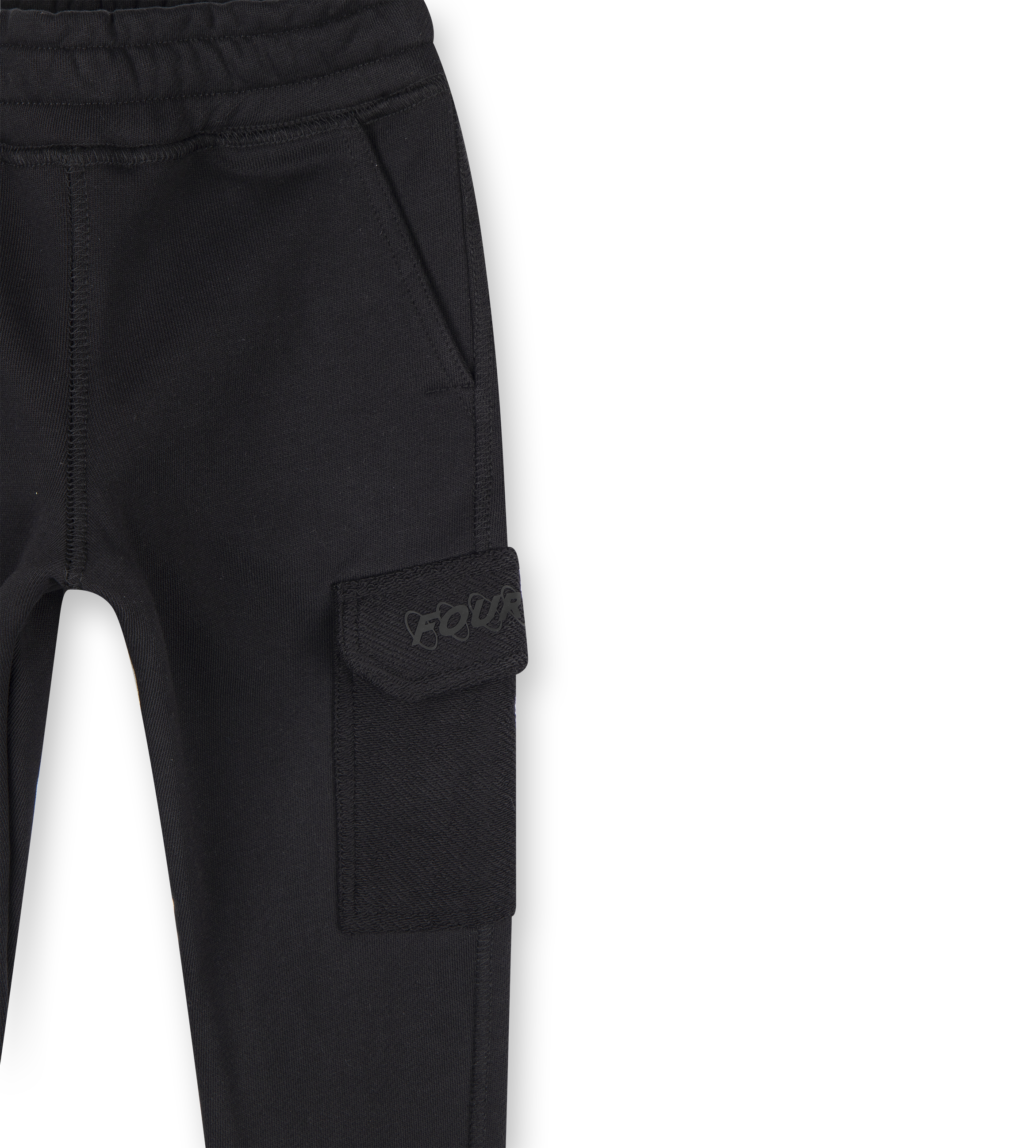 Inside Out Cargo Pants Black