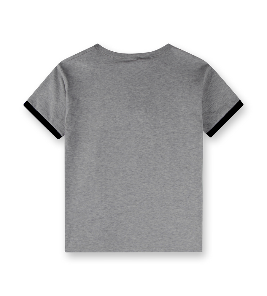 Printed T-shirt Grey