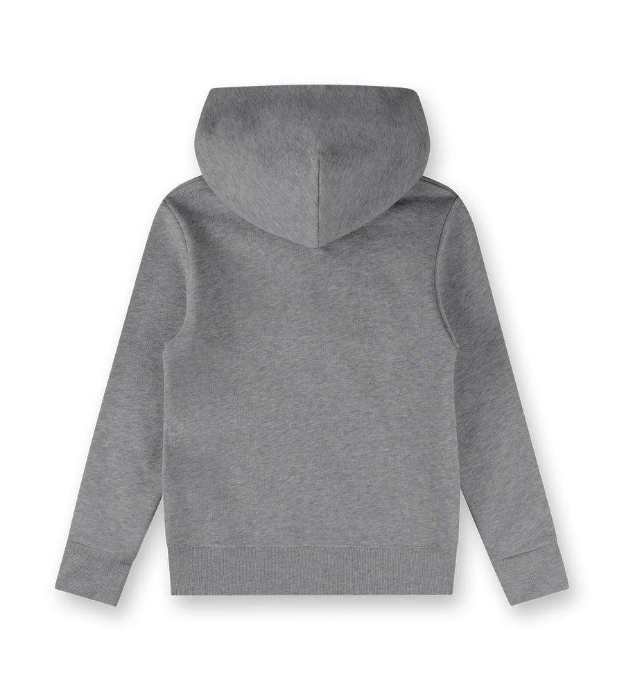 Printed Hoodie Grey