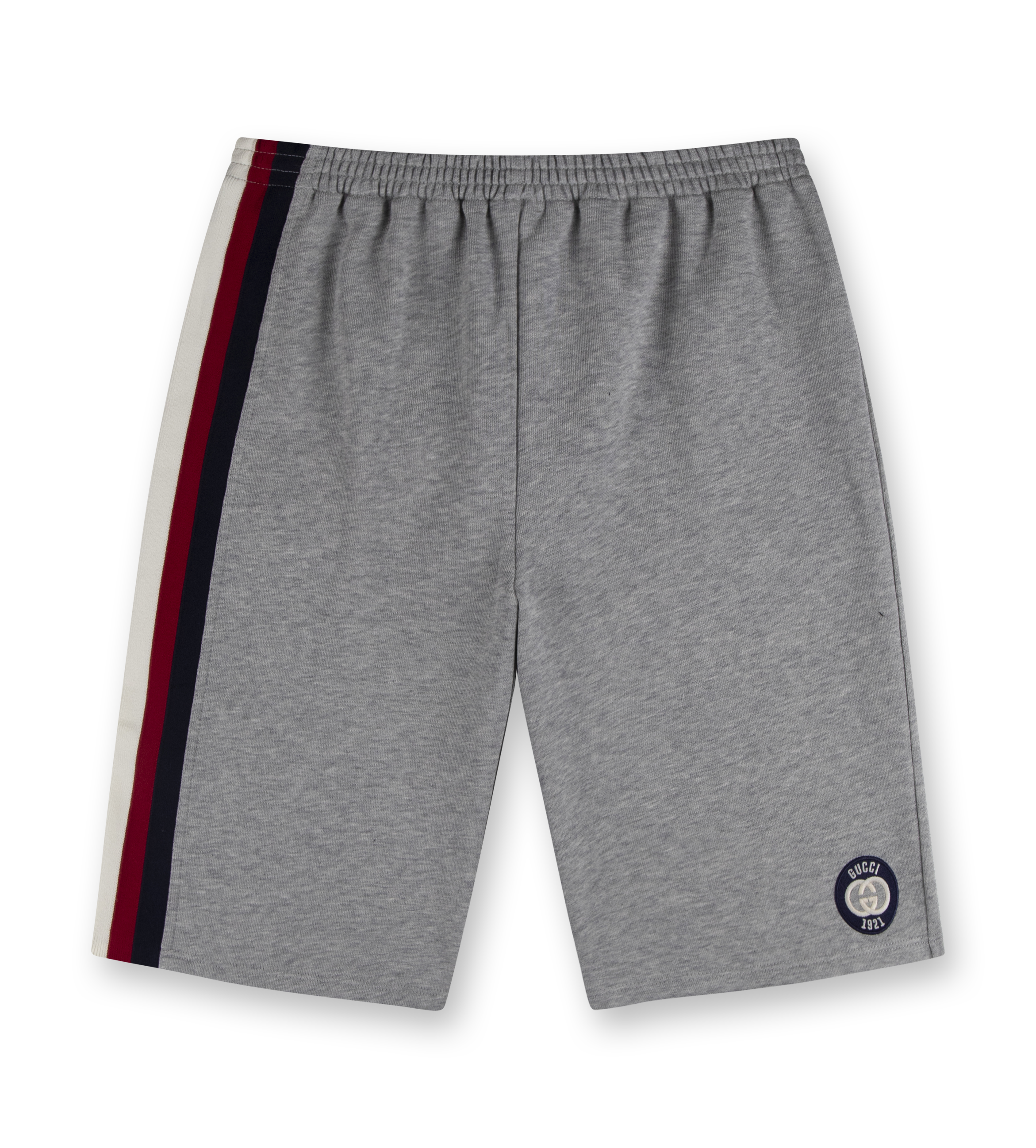 Logo-embroidered Relaxed-fit Shorts Grey