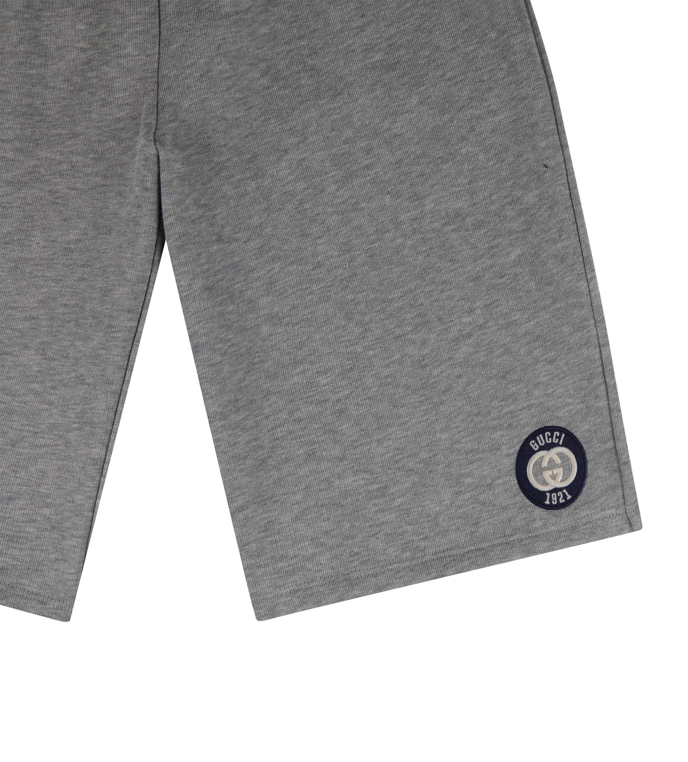 Logo-embroidered Relaxed-fit Shorts Grey