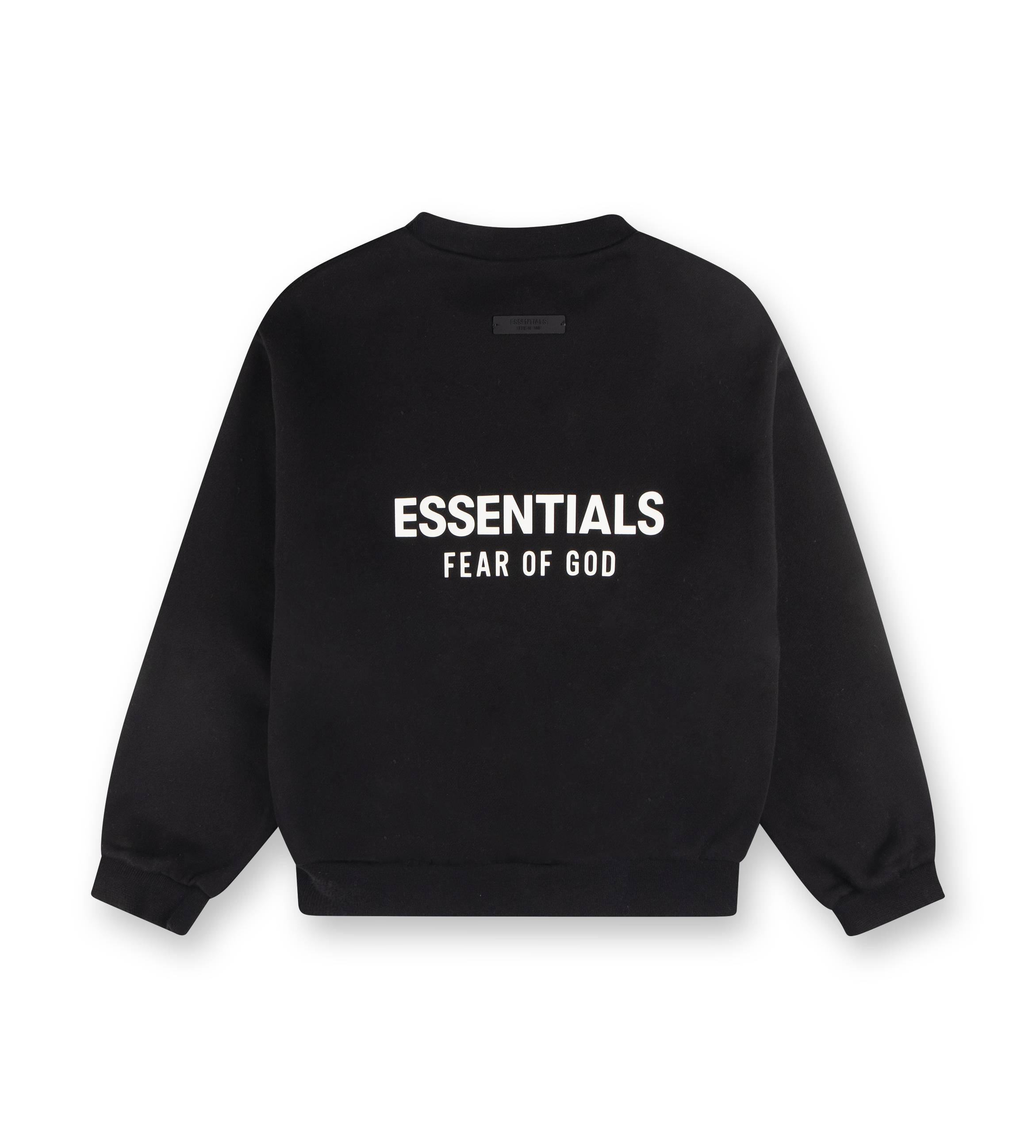 Kid's Fleece Crewneck Black