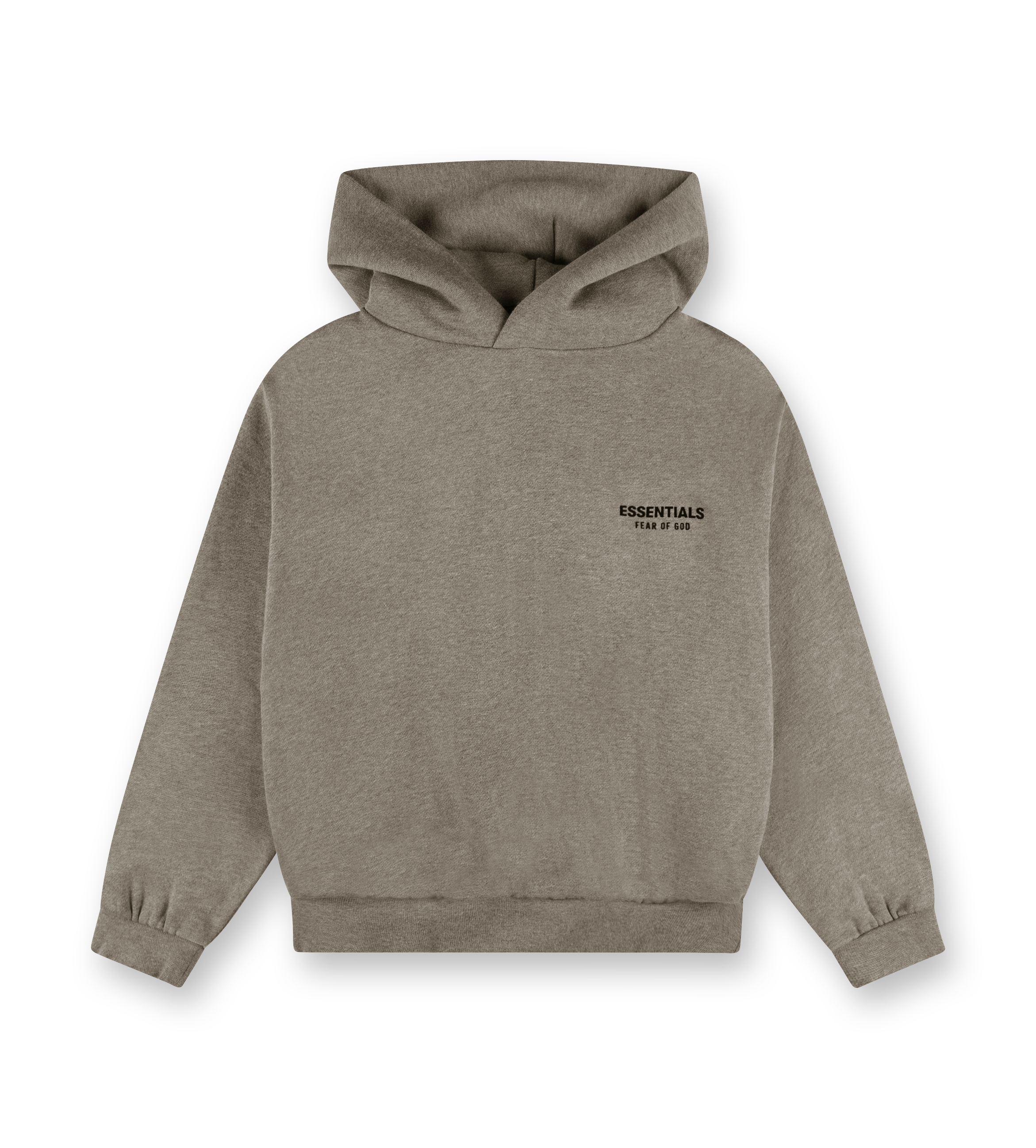 Kid's Fleece Hoodie Heather Grey