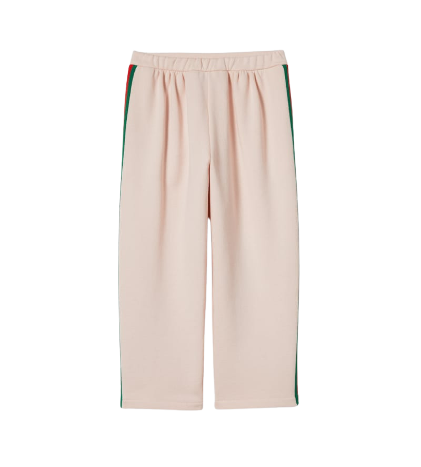 Cotton Pants with Web Light Pink