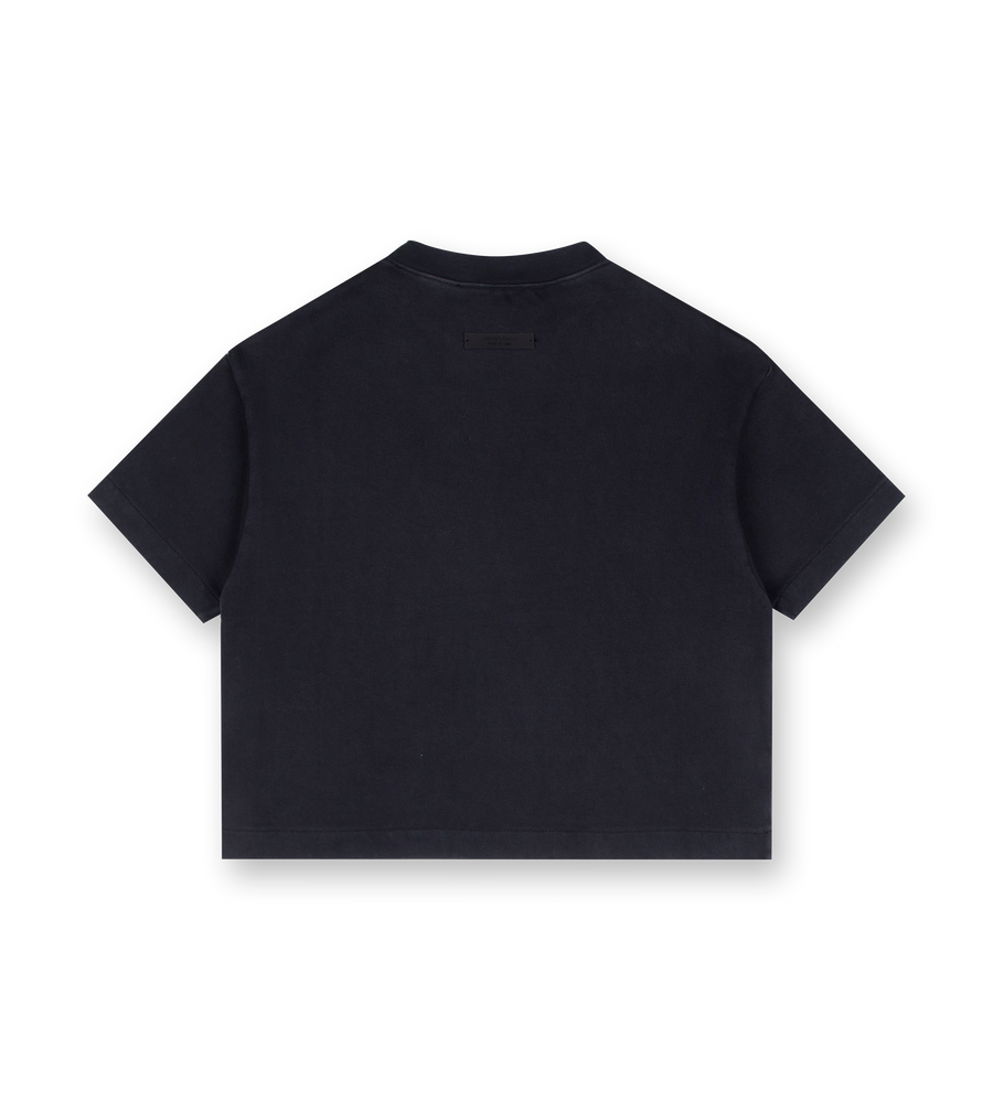 Jersey Crewneck Tee Black