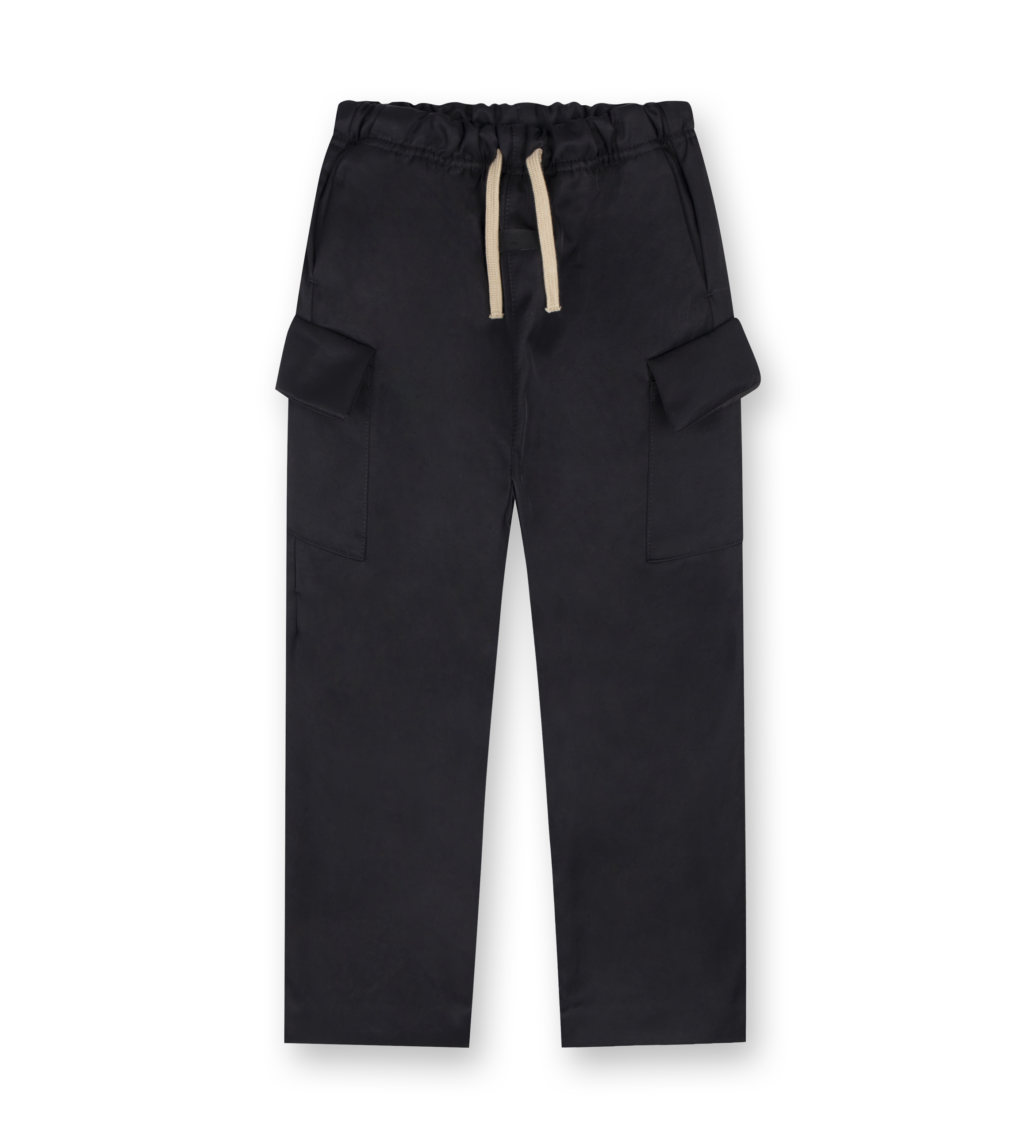 Textured Nylon Field Pants Black