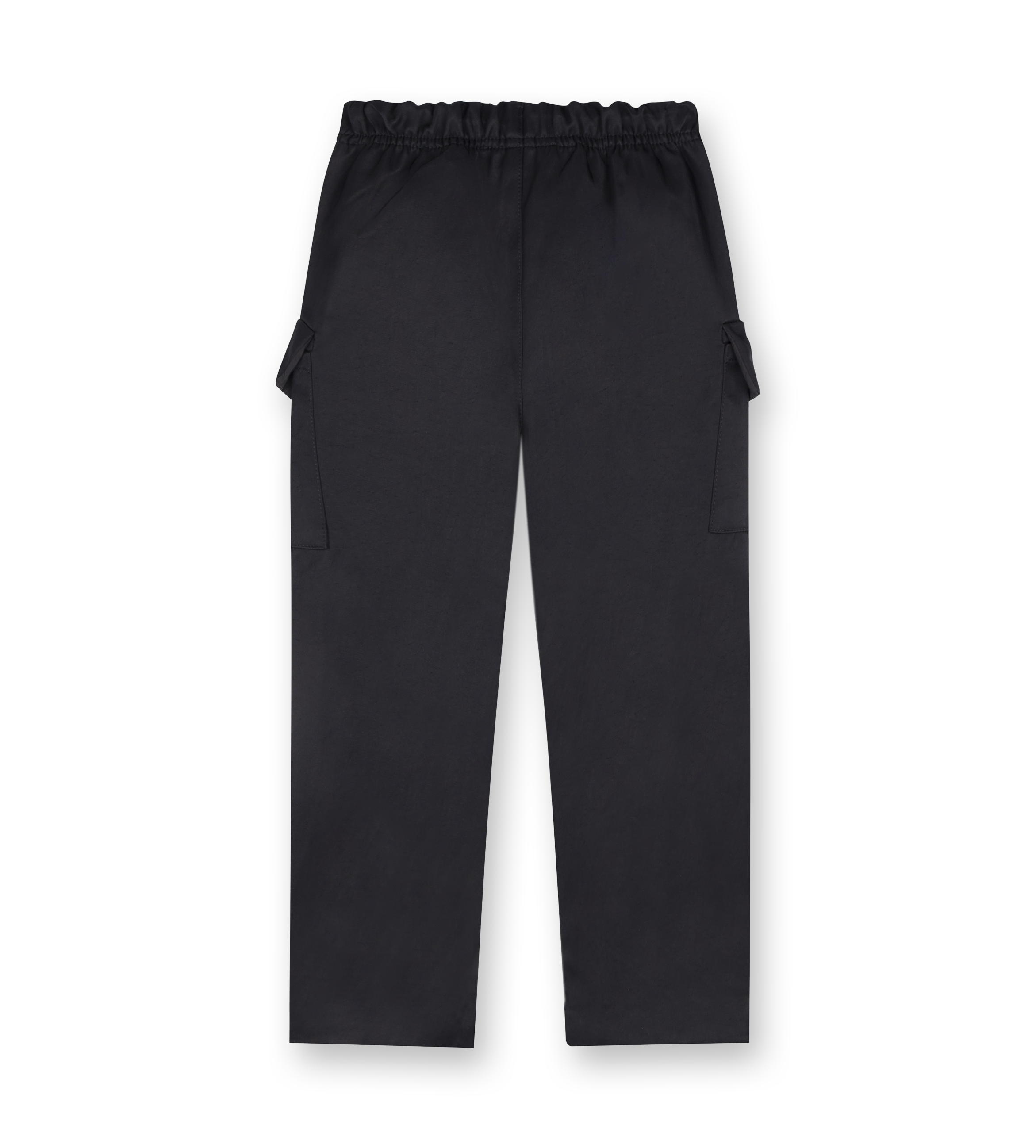 Textured Nylon Field Pants Black