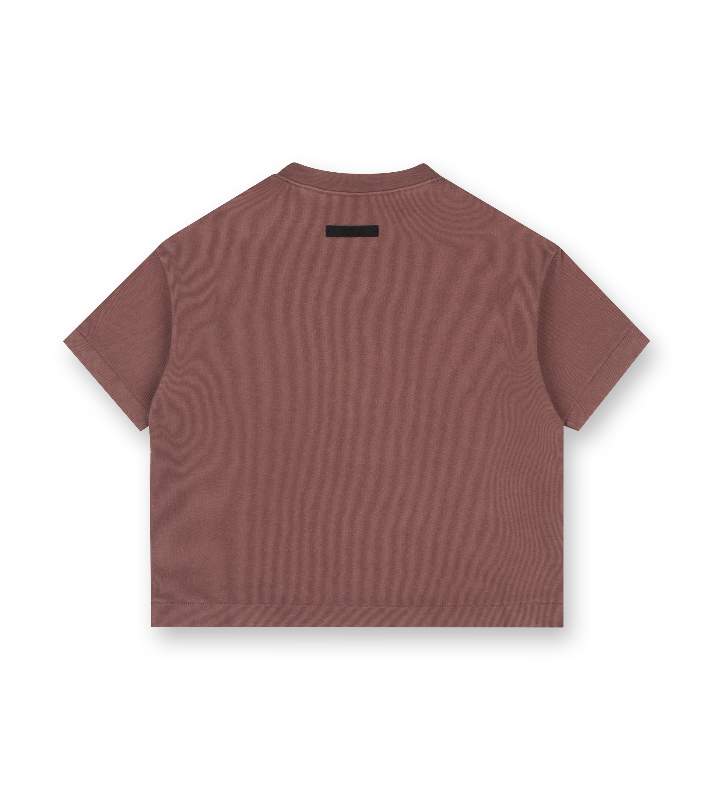 Jersey Crewneck Tee Crimson