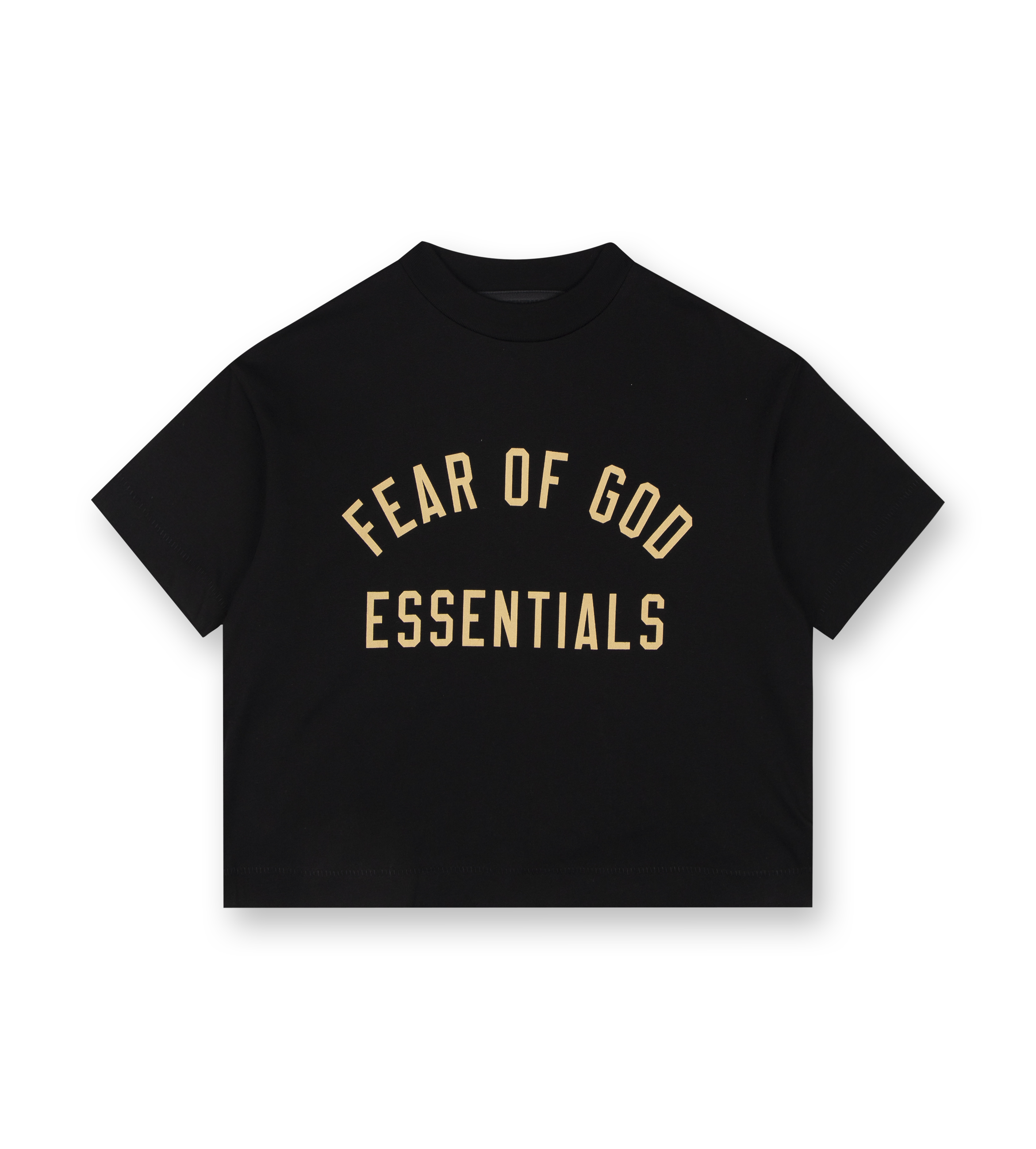 Jersey Crewneck Tee Black/Gold