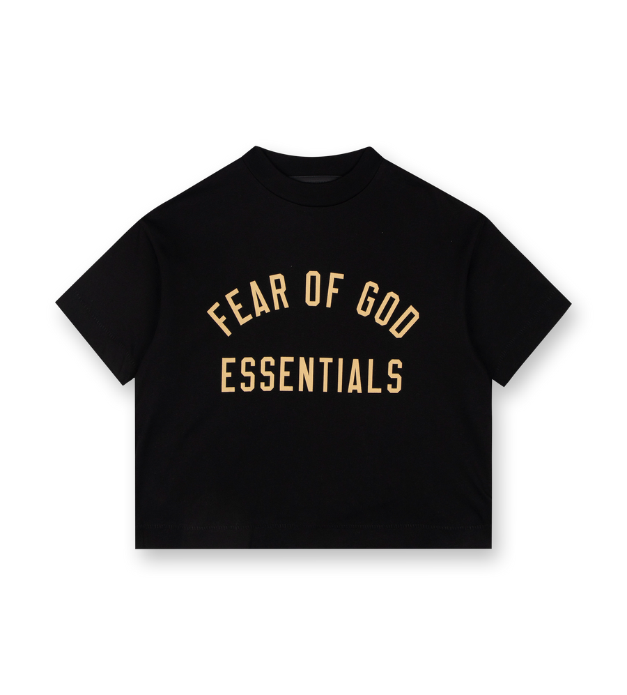 Jersey Crewneck Tee Black/Gold