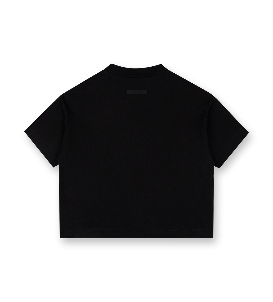 Jersey Crewneck Tee Black/Gold