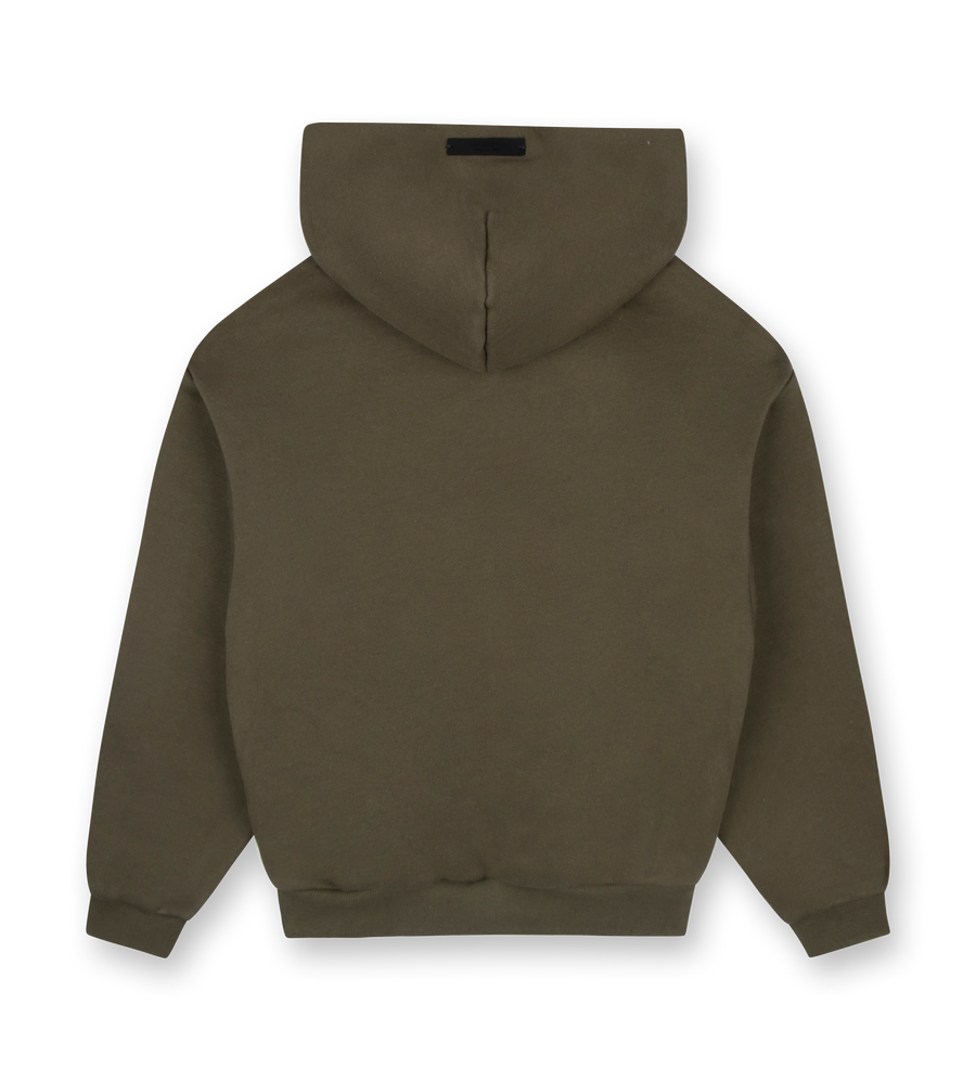 Fleece Hoodie Military