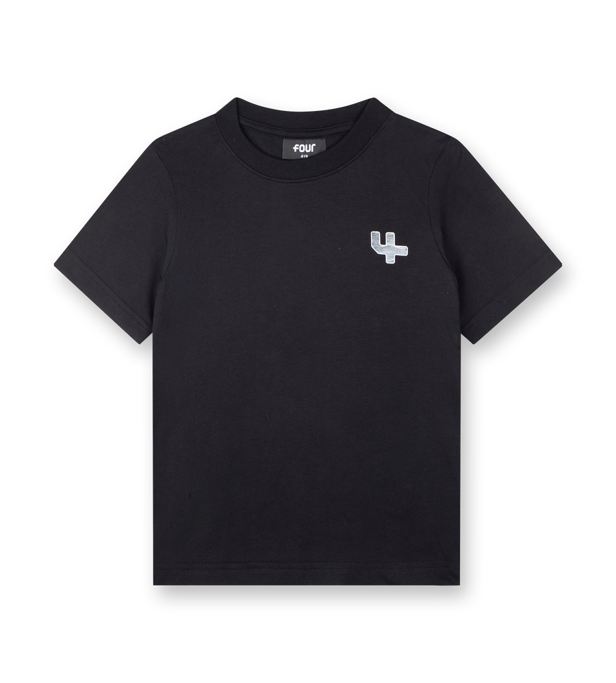 Outline Logo T-shirt Black