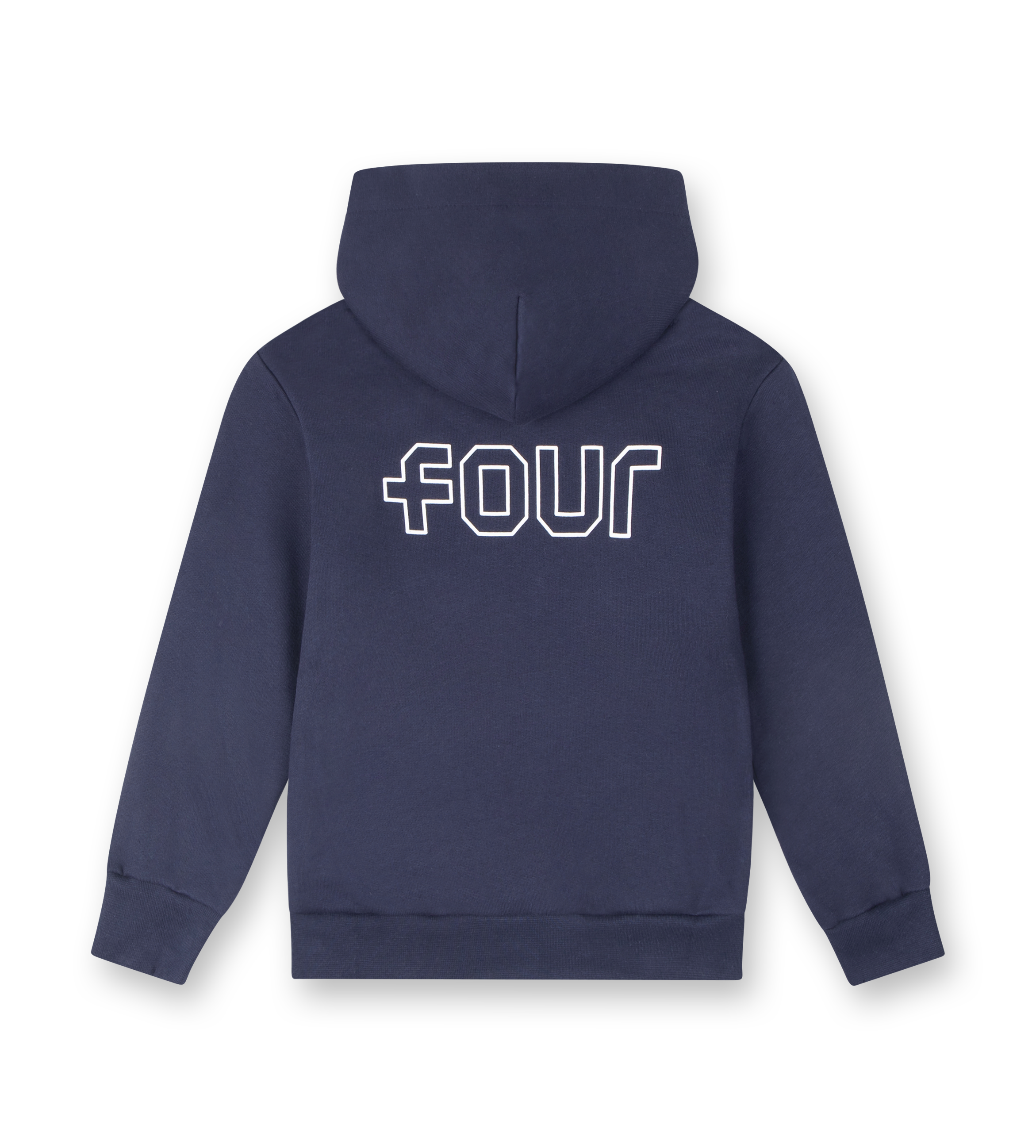 Outline Logo Hoodie Marine Blue