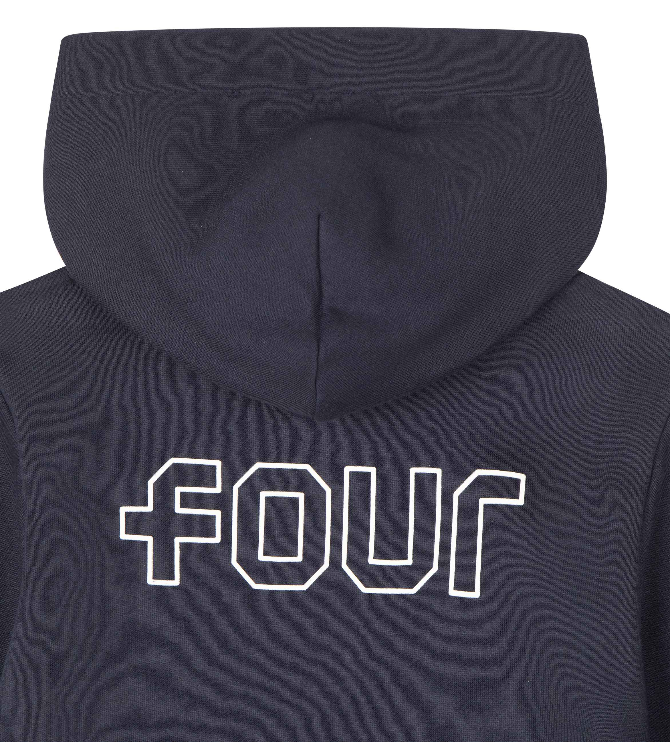 Outline Logo Hoodie Marine Blue