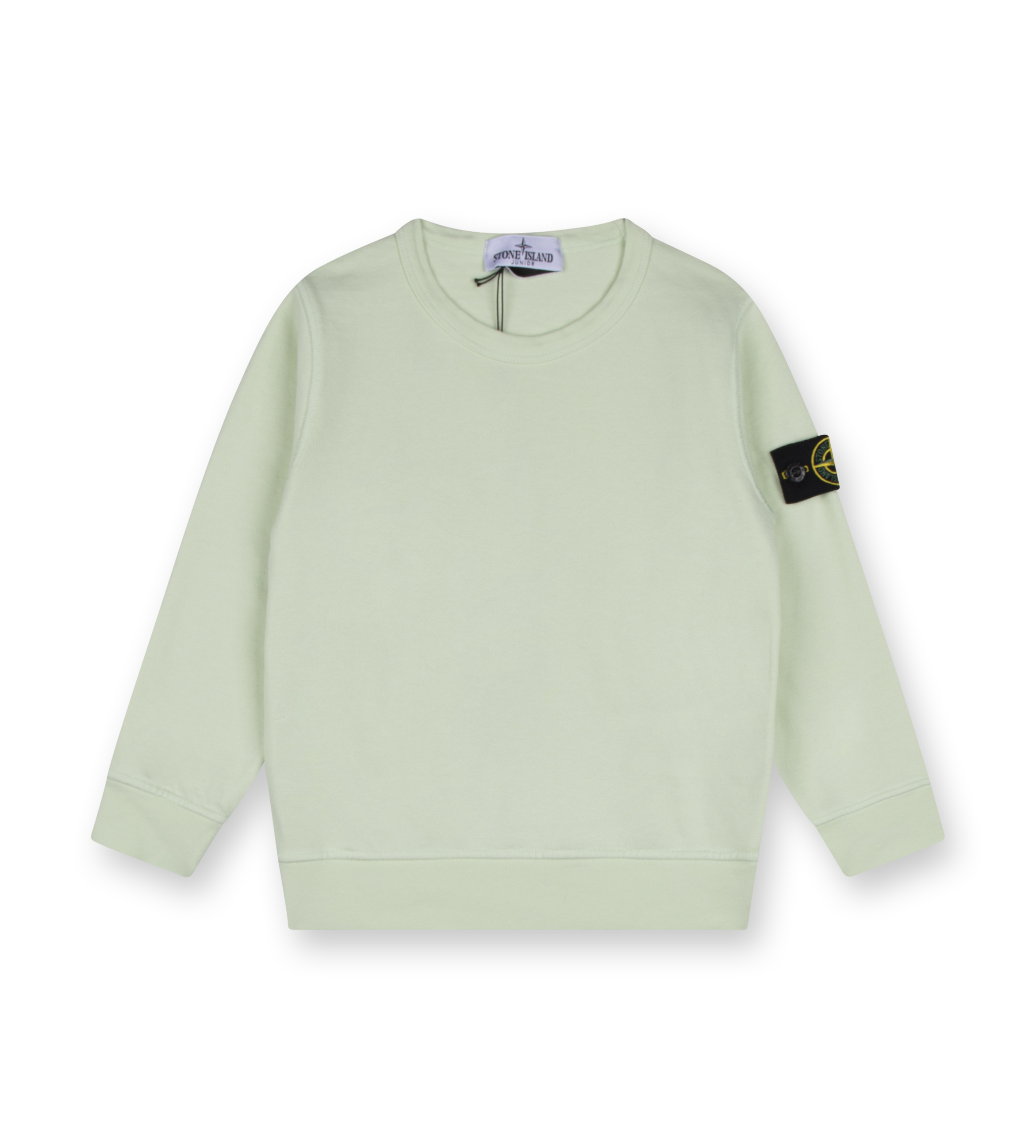 Compass-badge Sweatshirt Mint Green