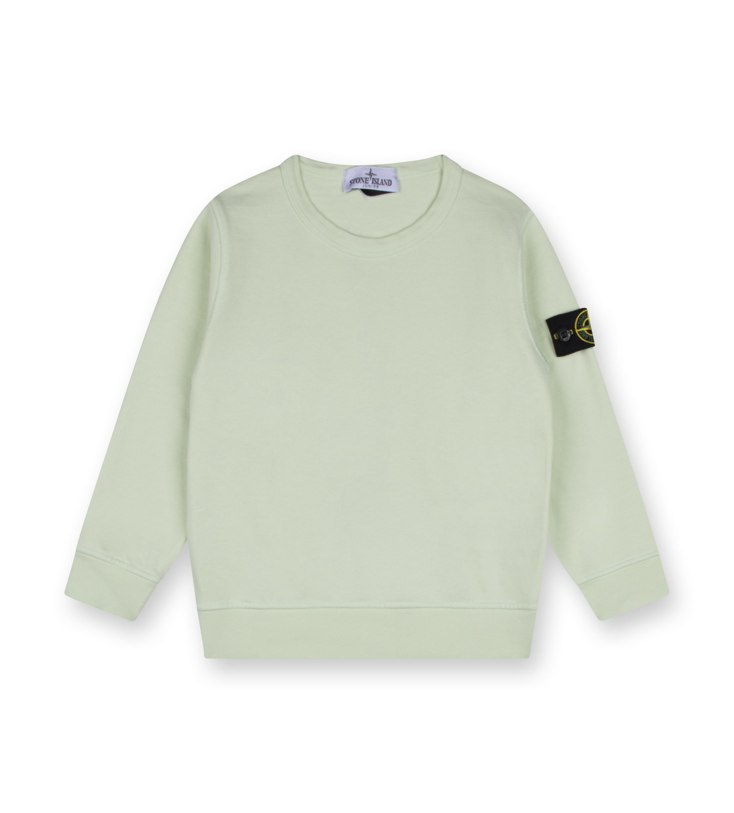 Compass-badge Sweatshirt Mint Green