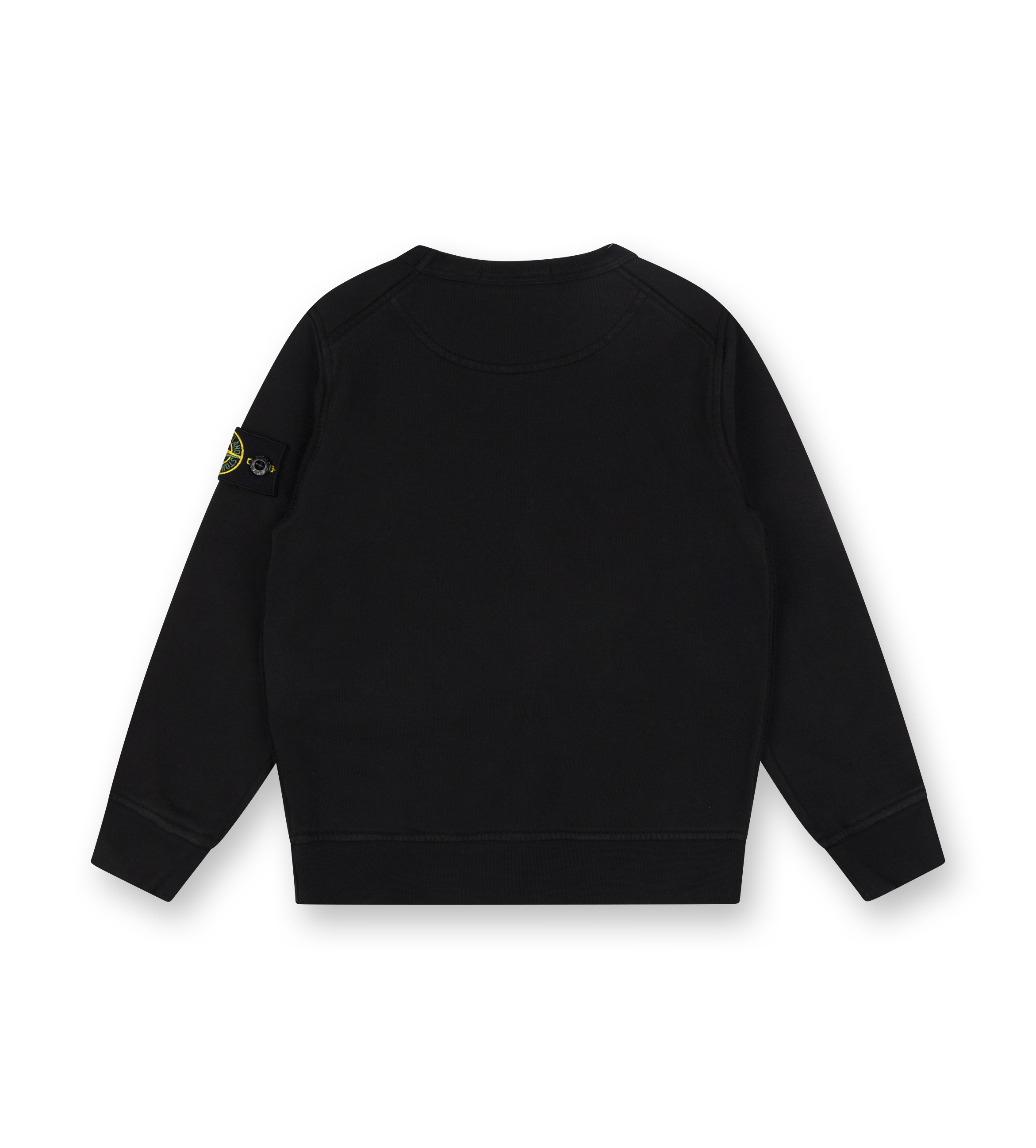 Compass-badge Sweatshirt Black