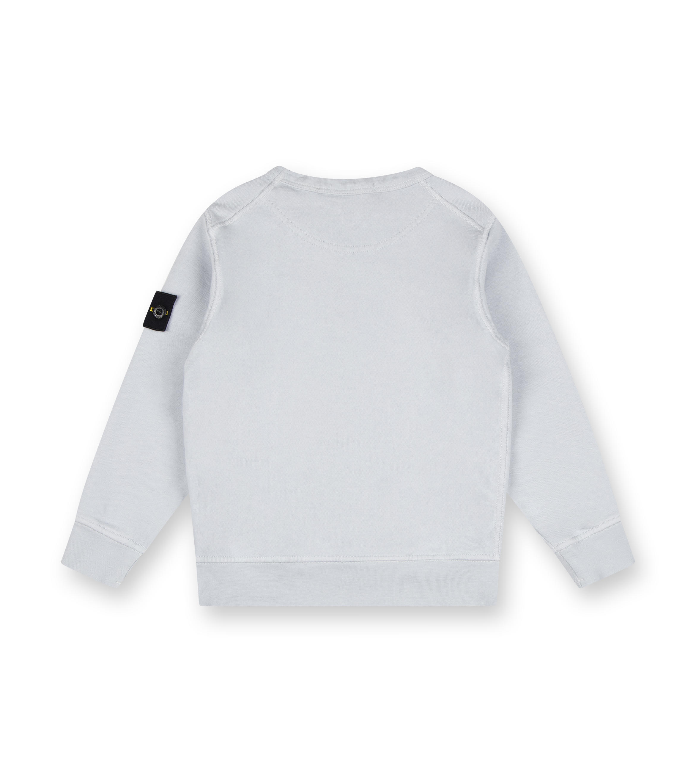 Compass-badge Sweatshirt White