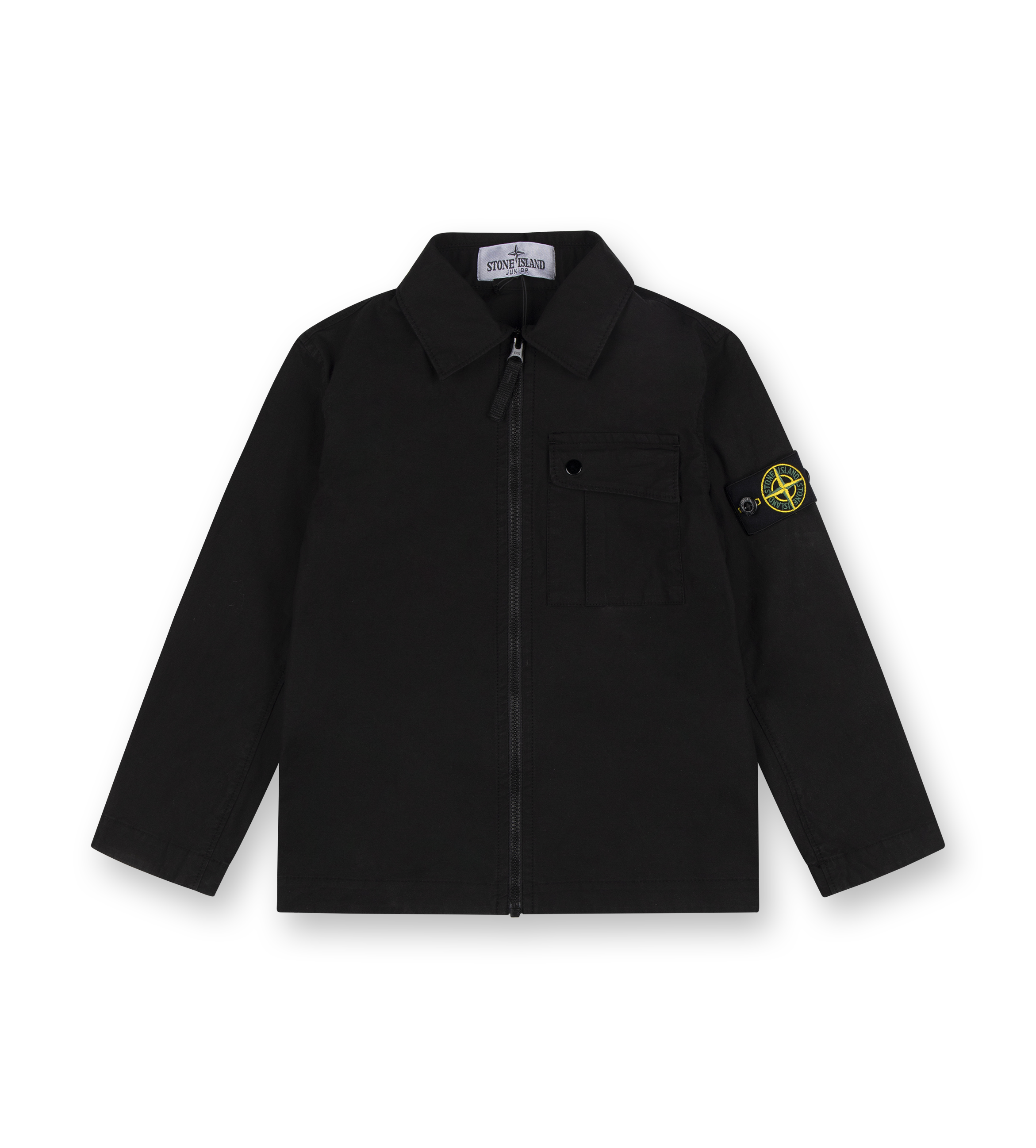 Compass-badge Jacket Black