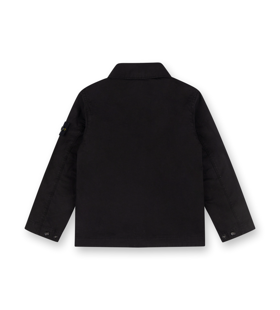 Compass-badge Jacket Black