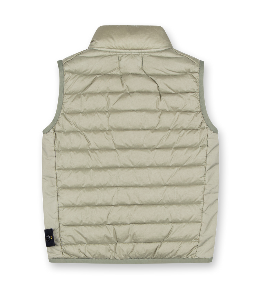 Compass-badge Vest Sage Green