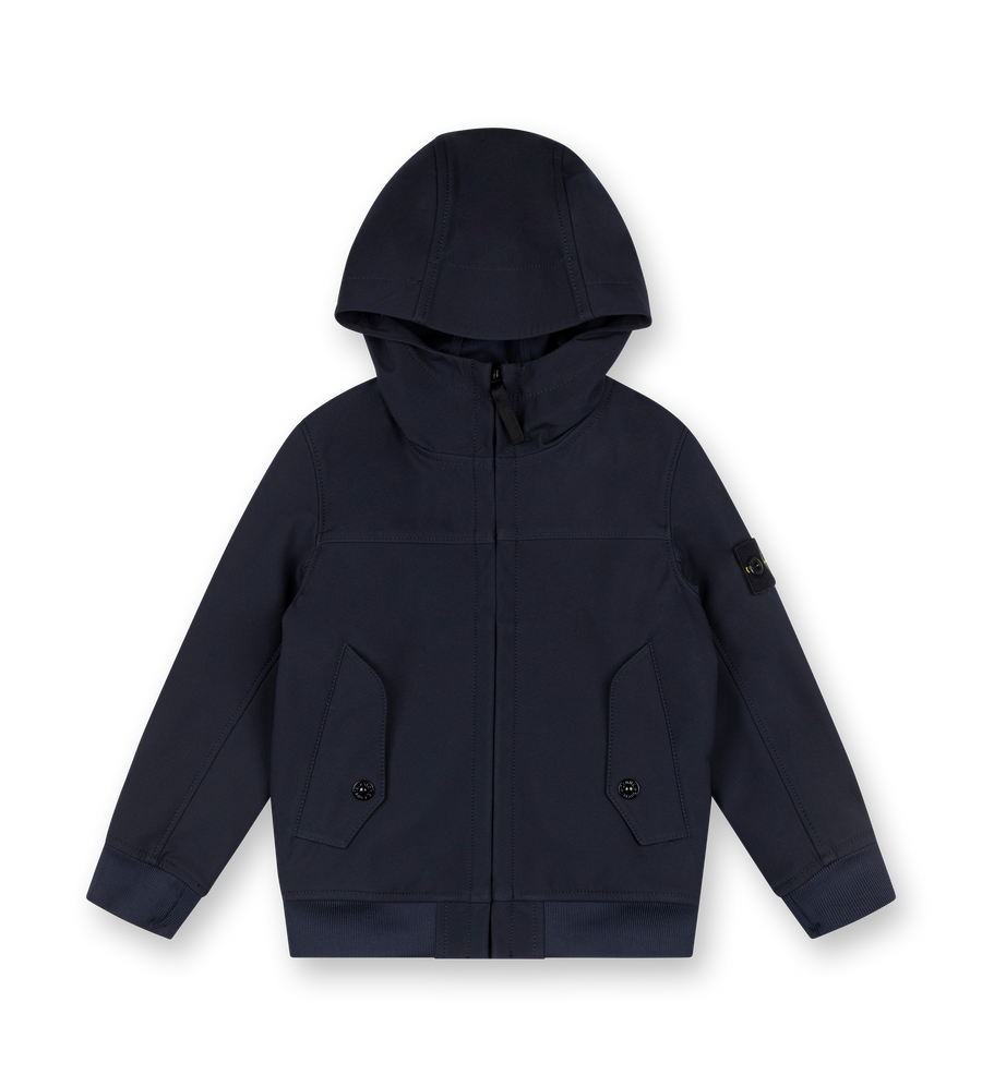 Hooded Jacket Navy