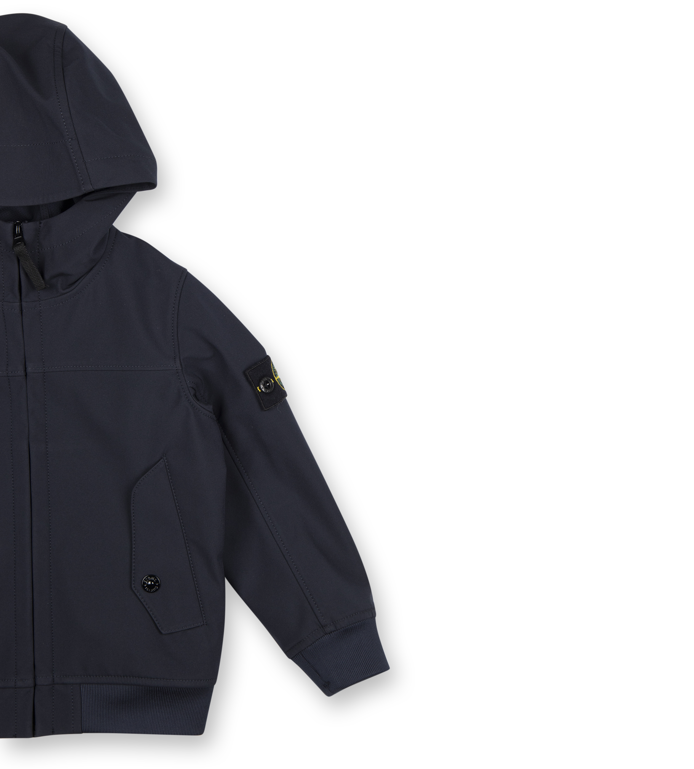 Hooded Jacket Navy