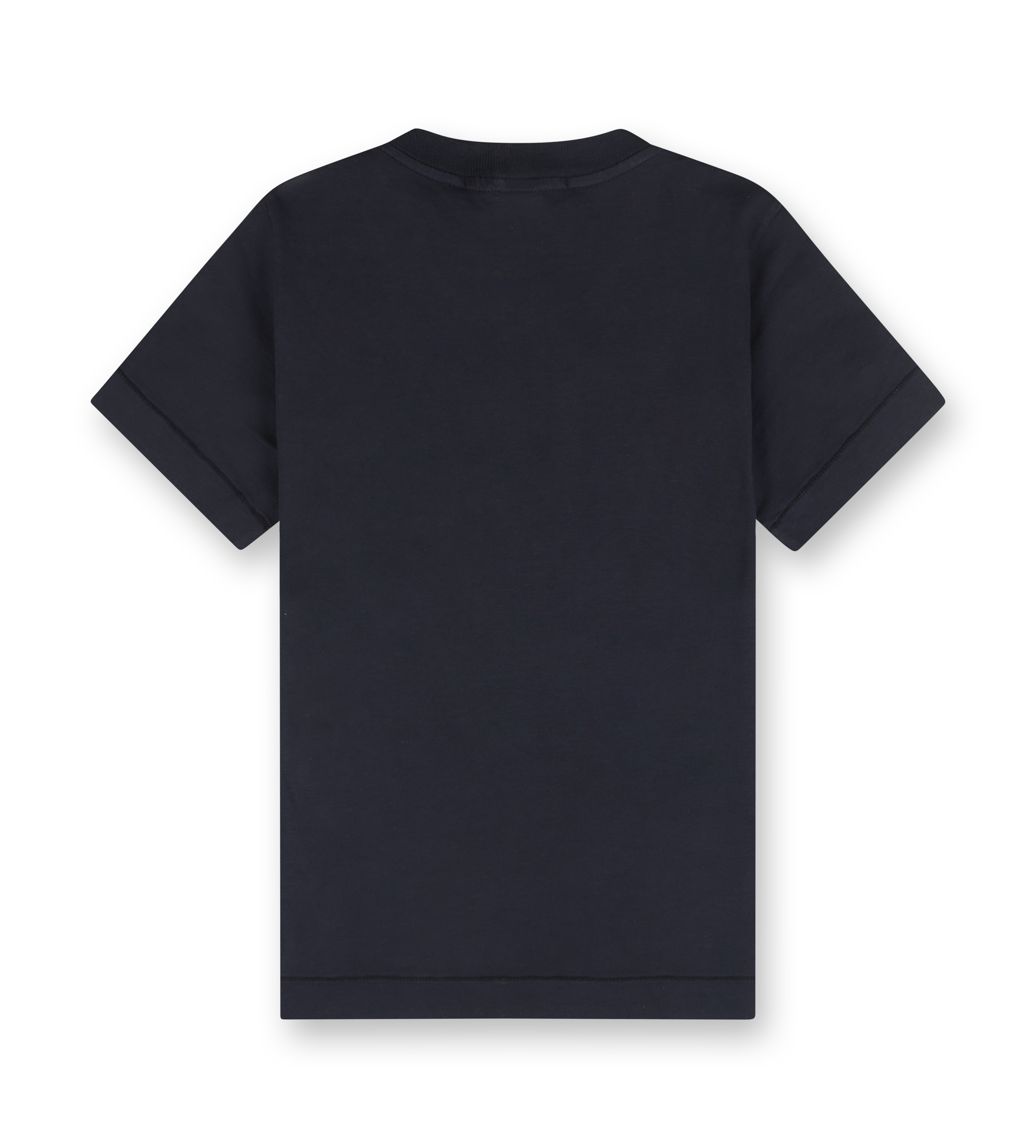 Compass-patch T-shirt Navy Blue