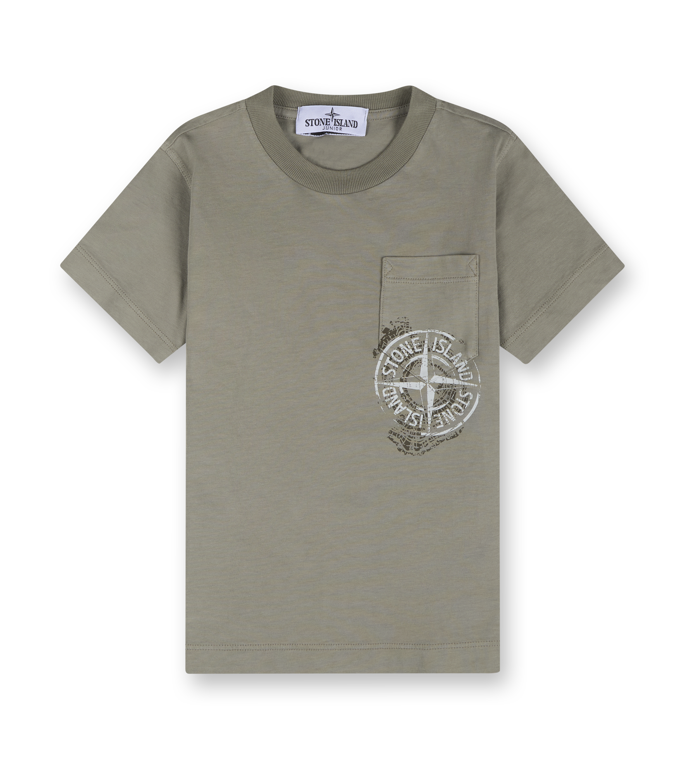 Logo Print T-shirt Khaki