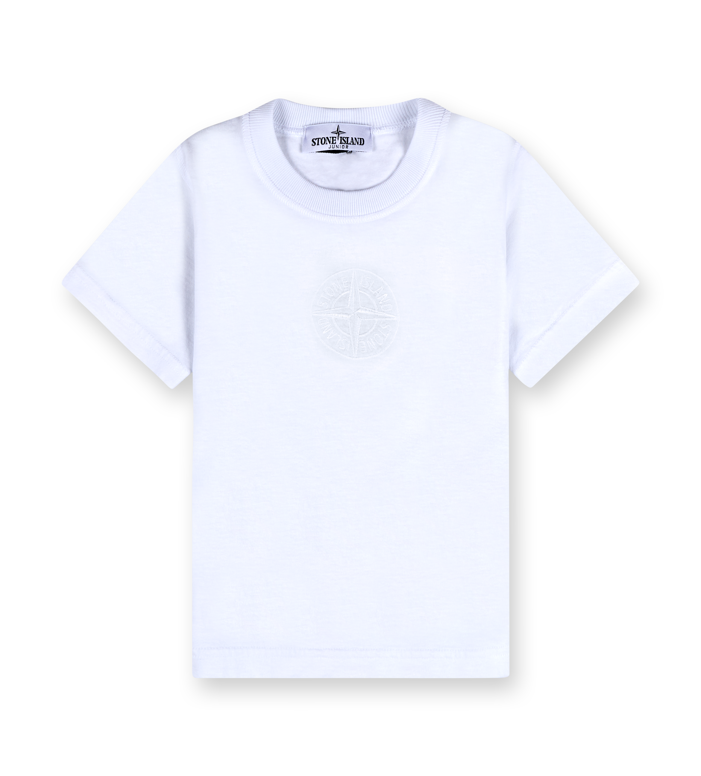 Logo-Embroidered T-shirt White