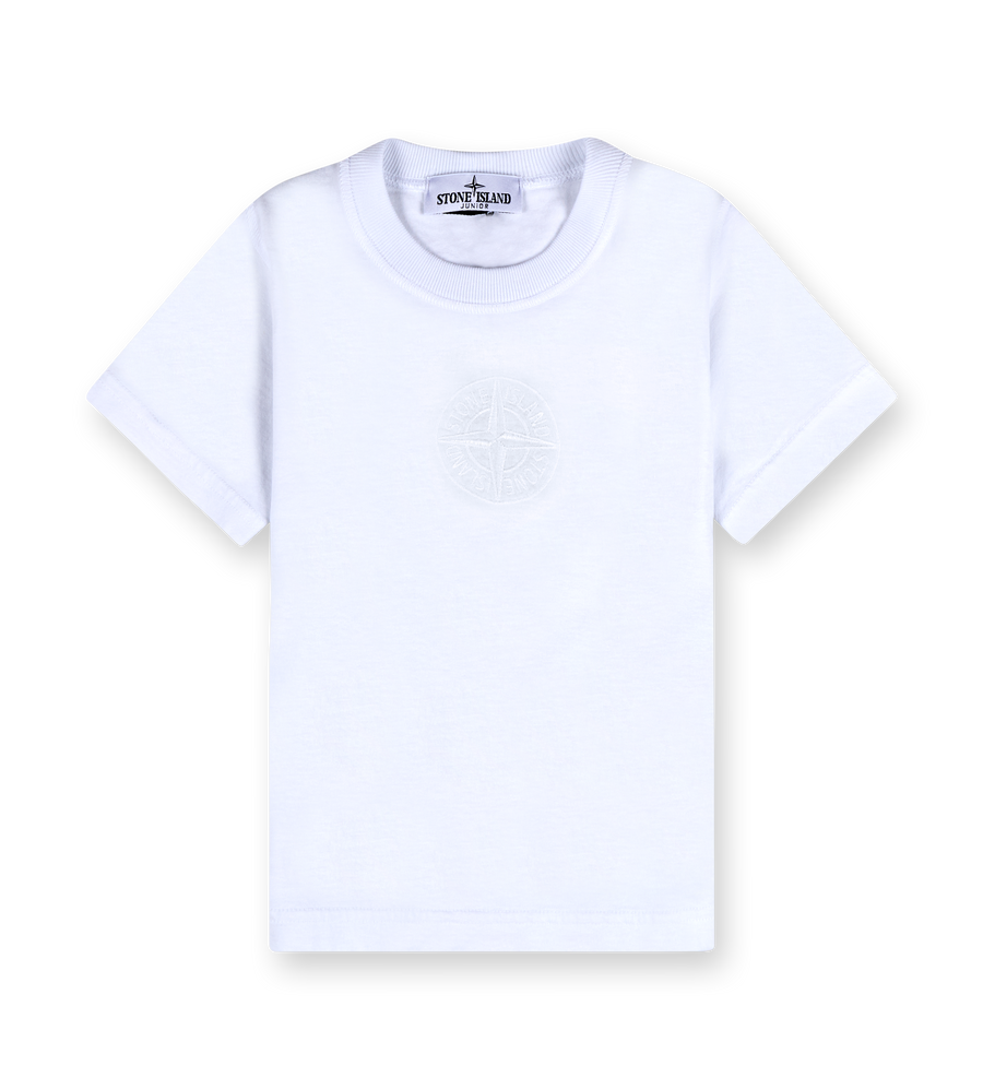 Logo-Embroidered T-shirt White