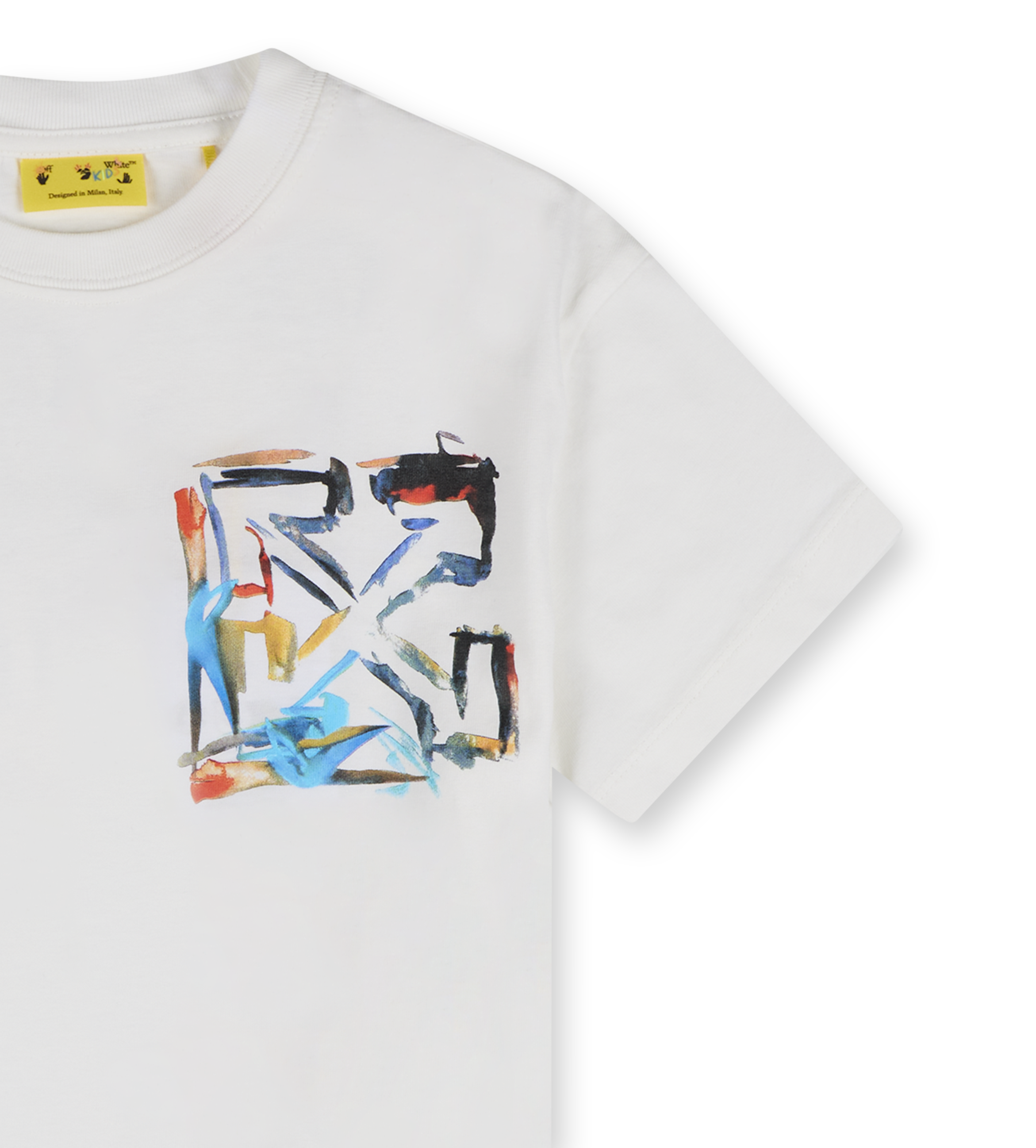 Watercolor Arrow T-shirt White