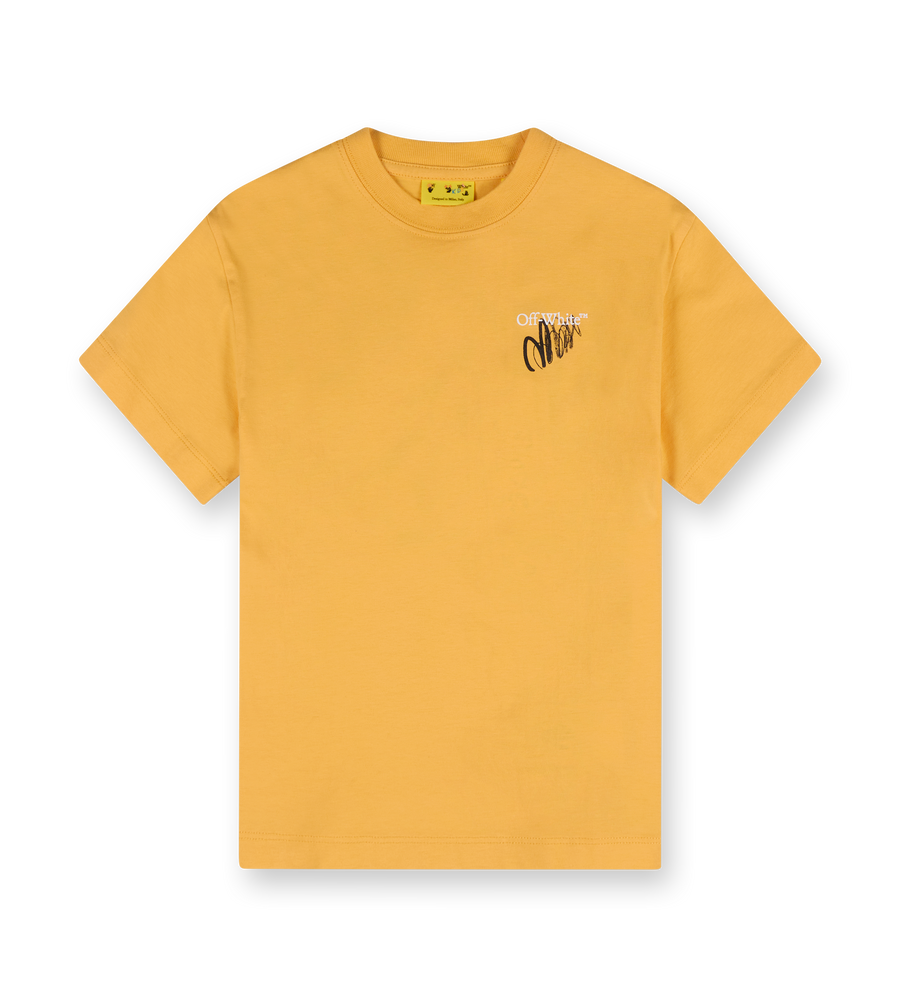 Sketch Arrow T-shirt Yellow