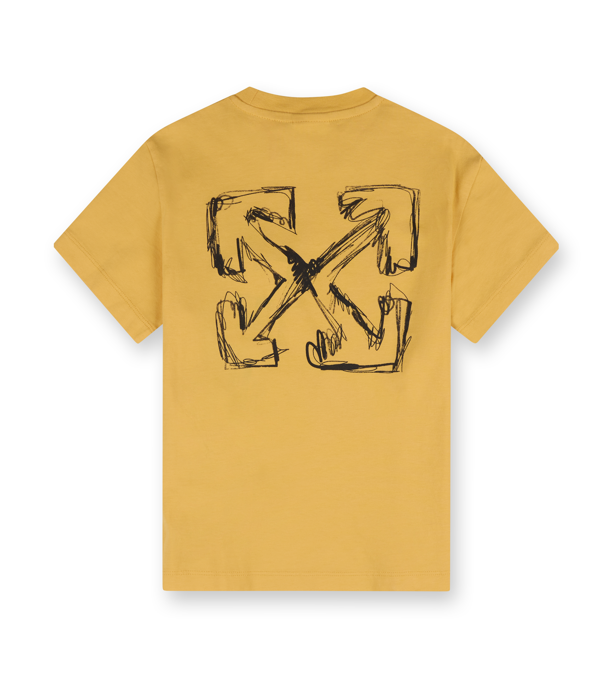 Sketch Arrow T-shirt Yellow