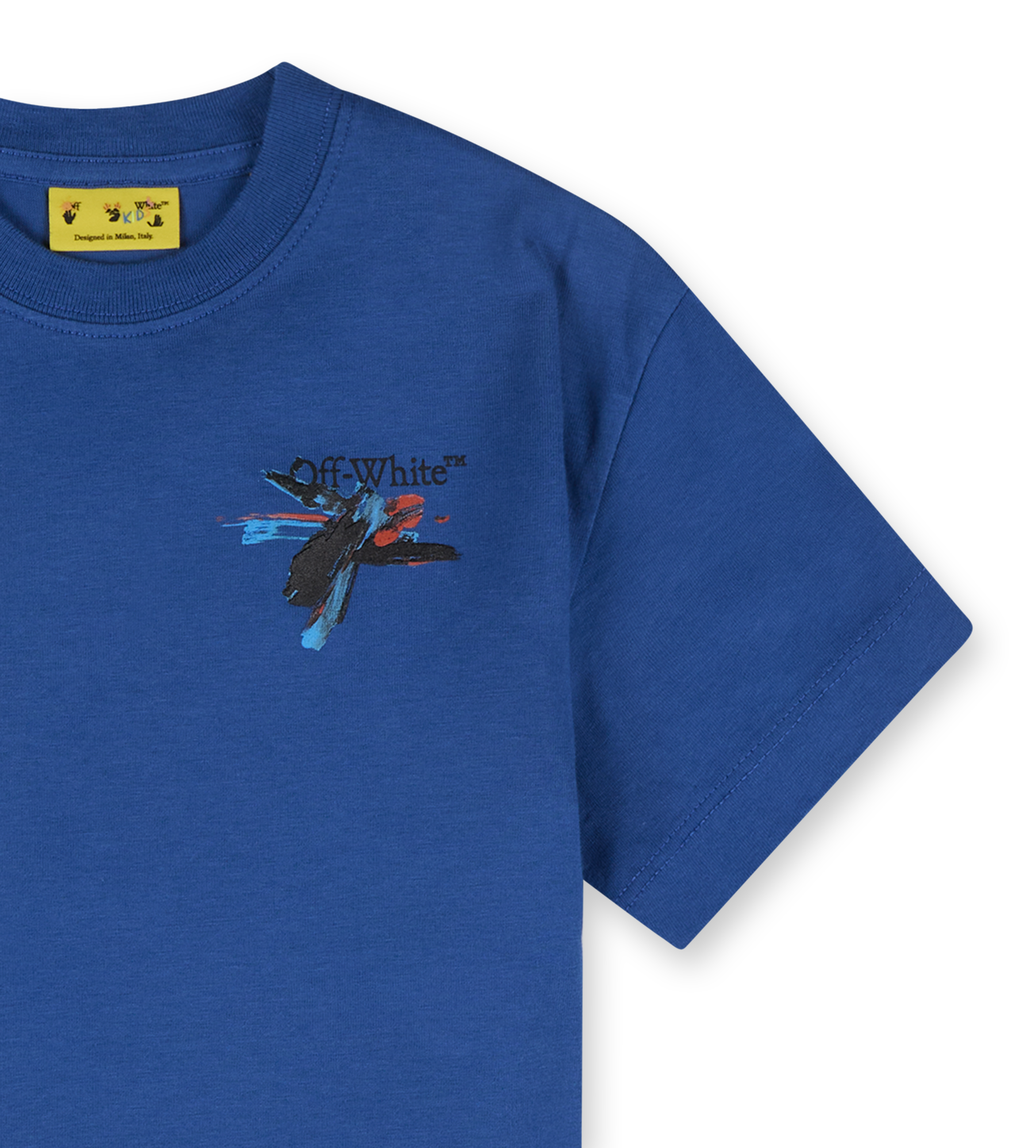 Paint Arrow T-shirt Blue