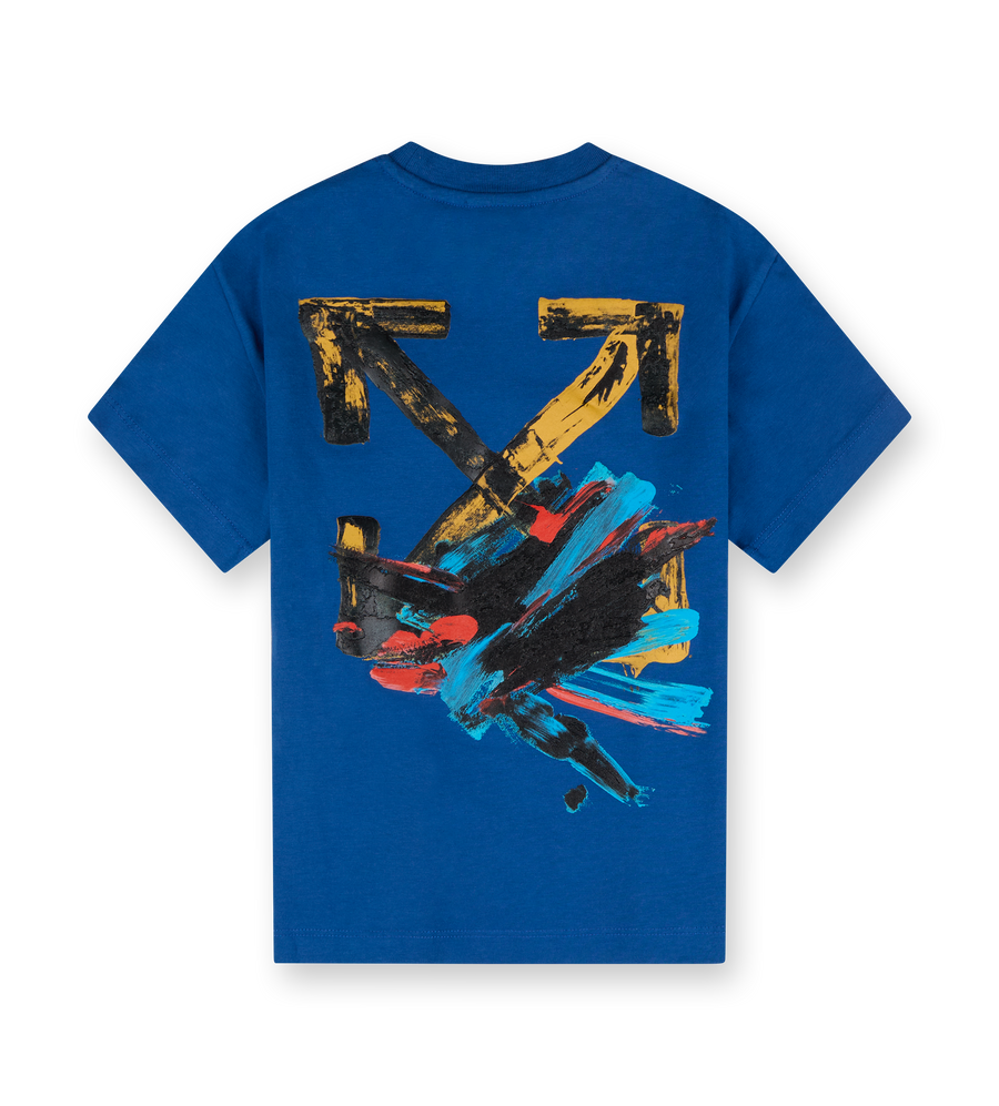 Paint Arrow T-shirt Blue