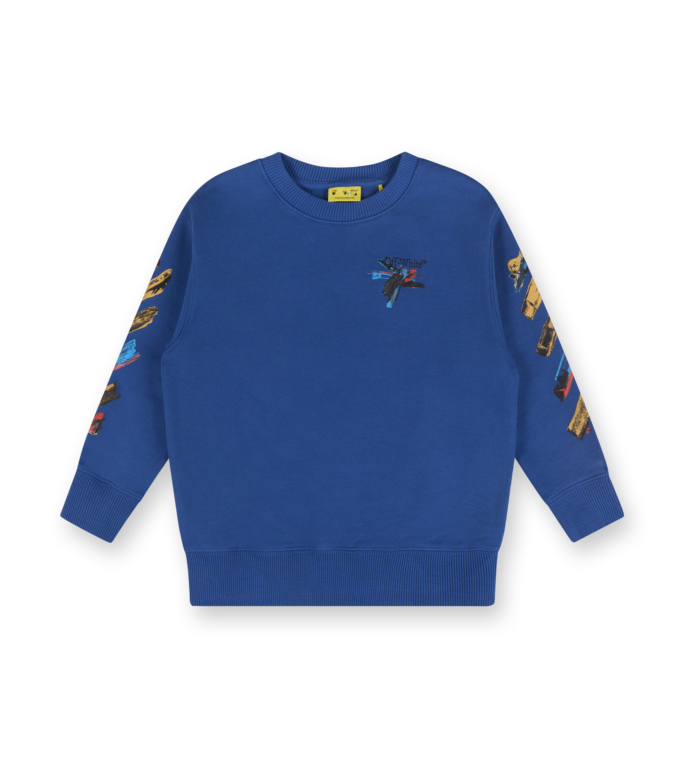 Paint Arrow Sweatshirt Blue