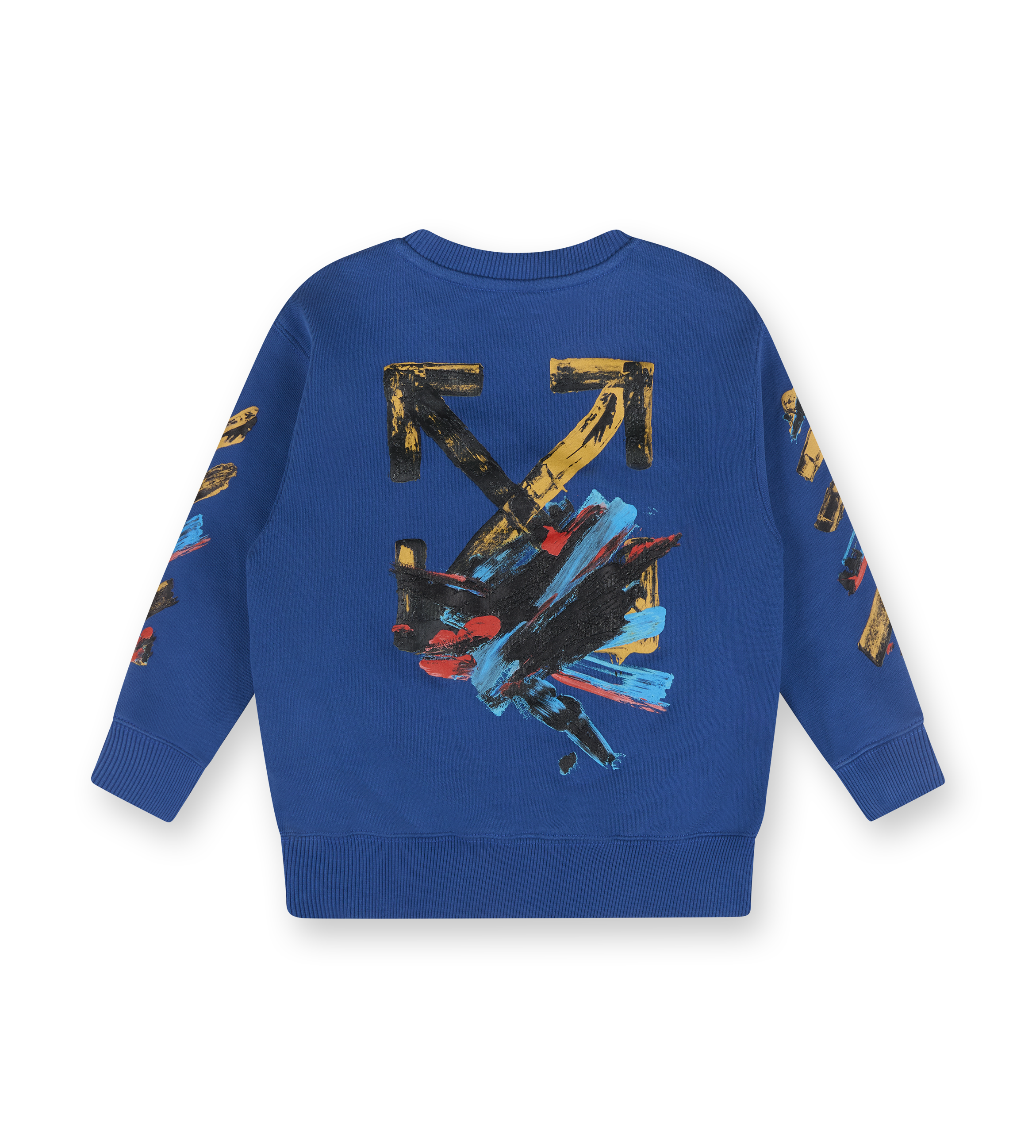 Paint Arrow Sweatshirt Blue