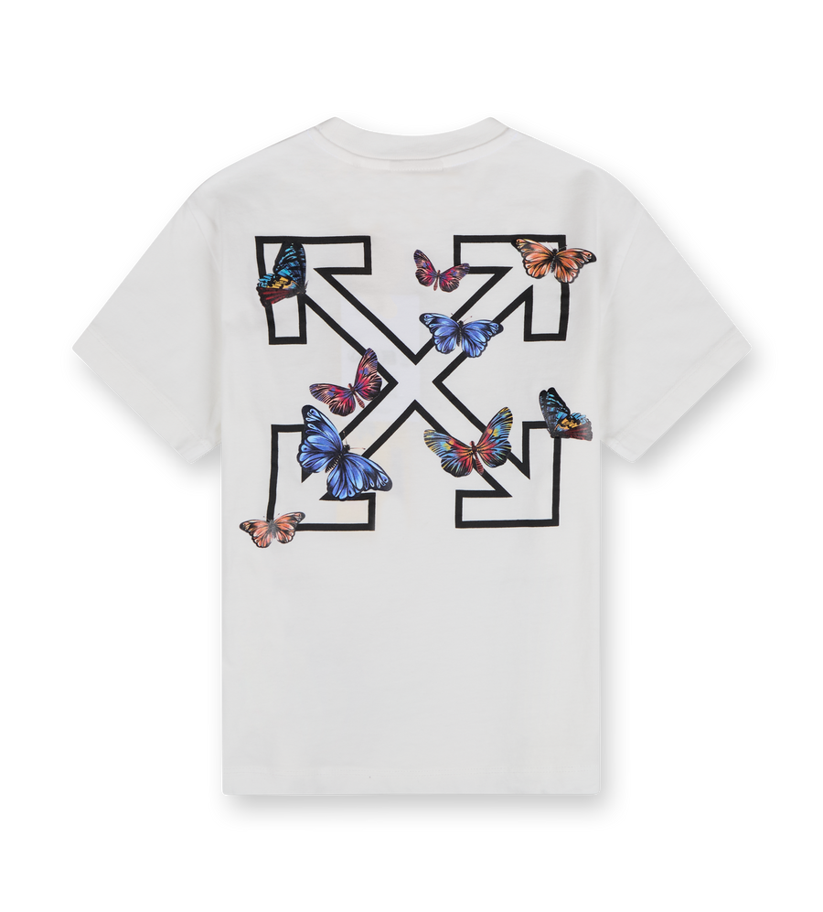 Butterfly Arrow T-shirt White