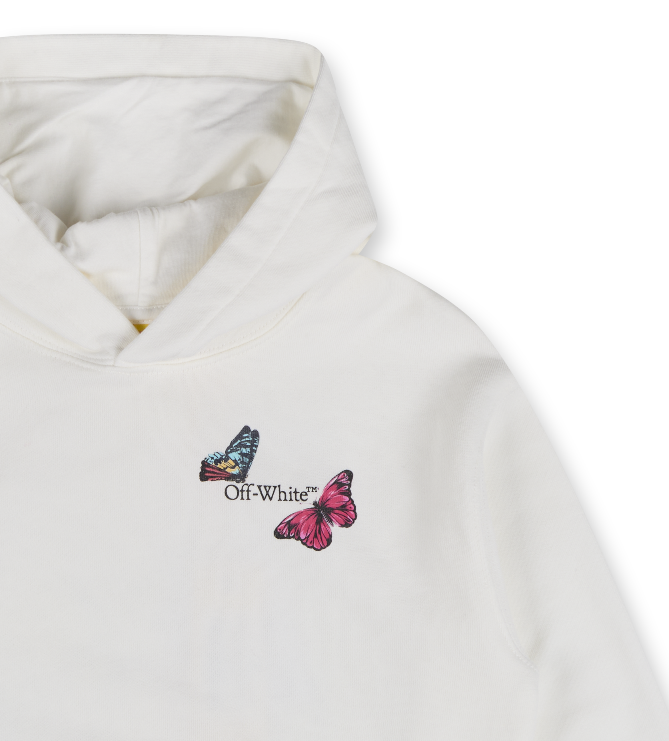 Butterfly Arrow Hoodie White