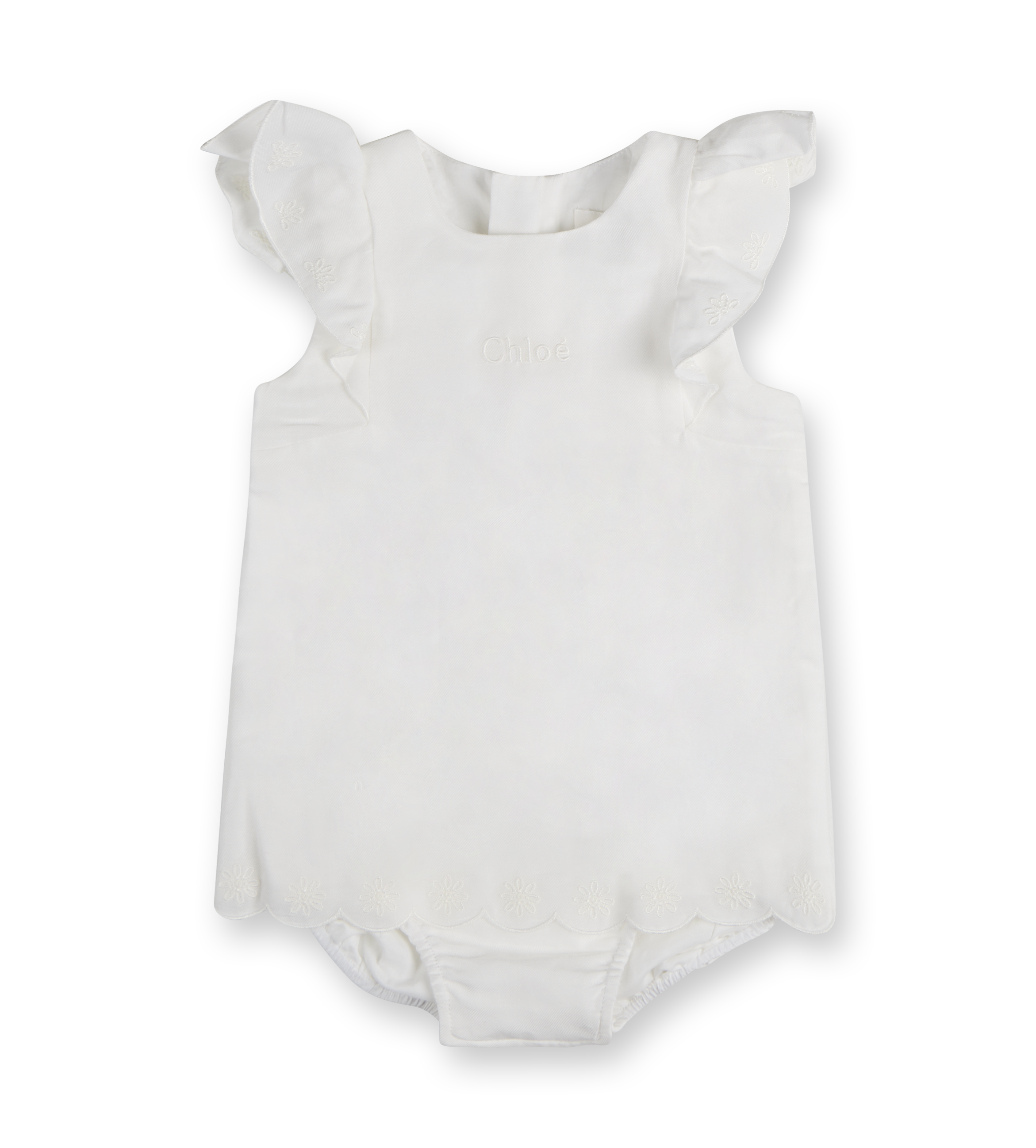 Baby Short & Tunic Set White