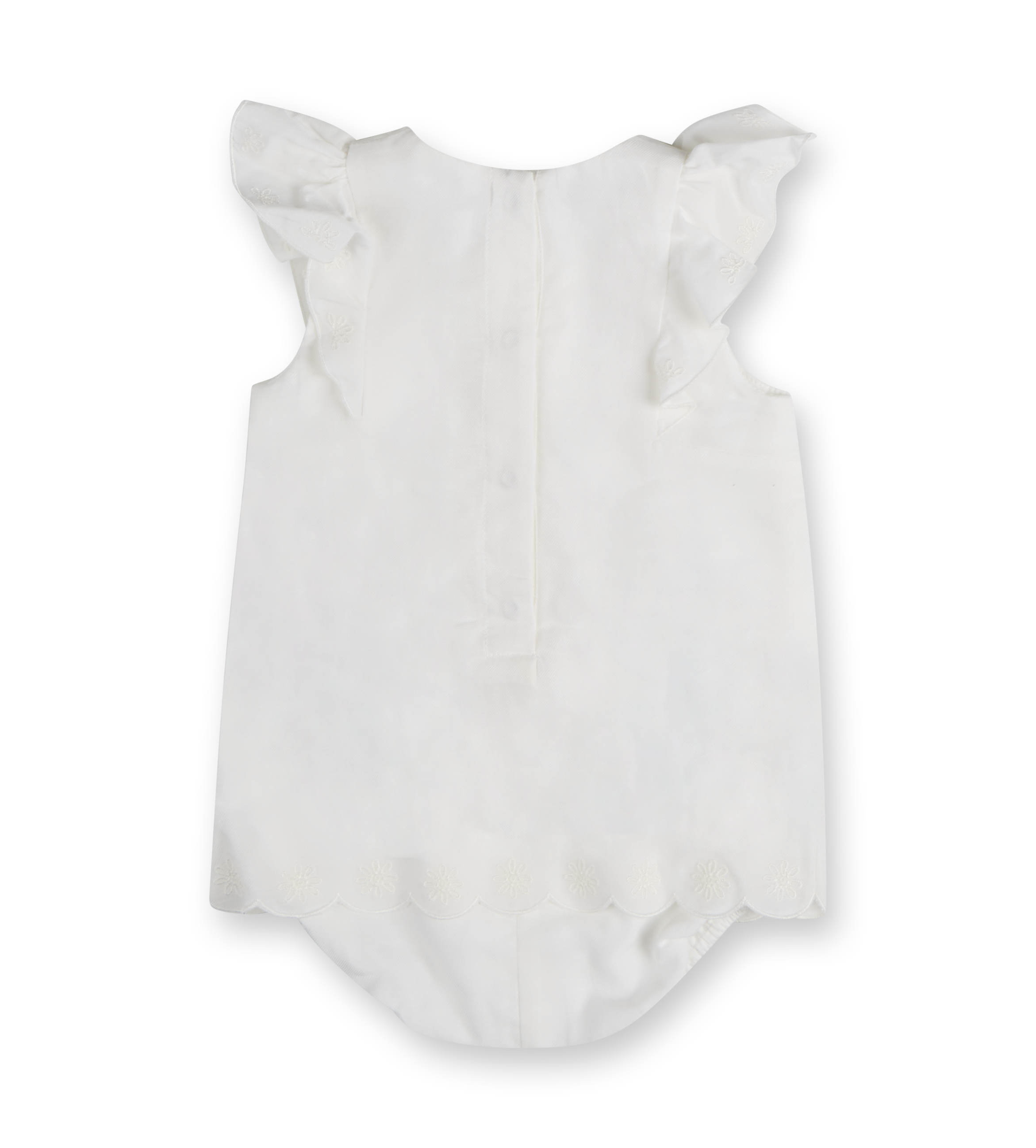 Baby Short & Tunic Set White